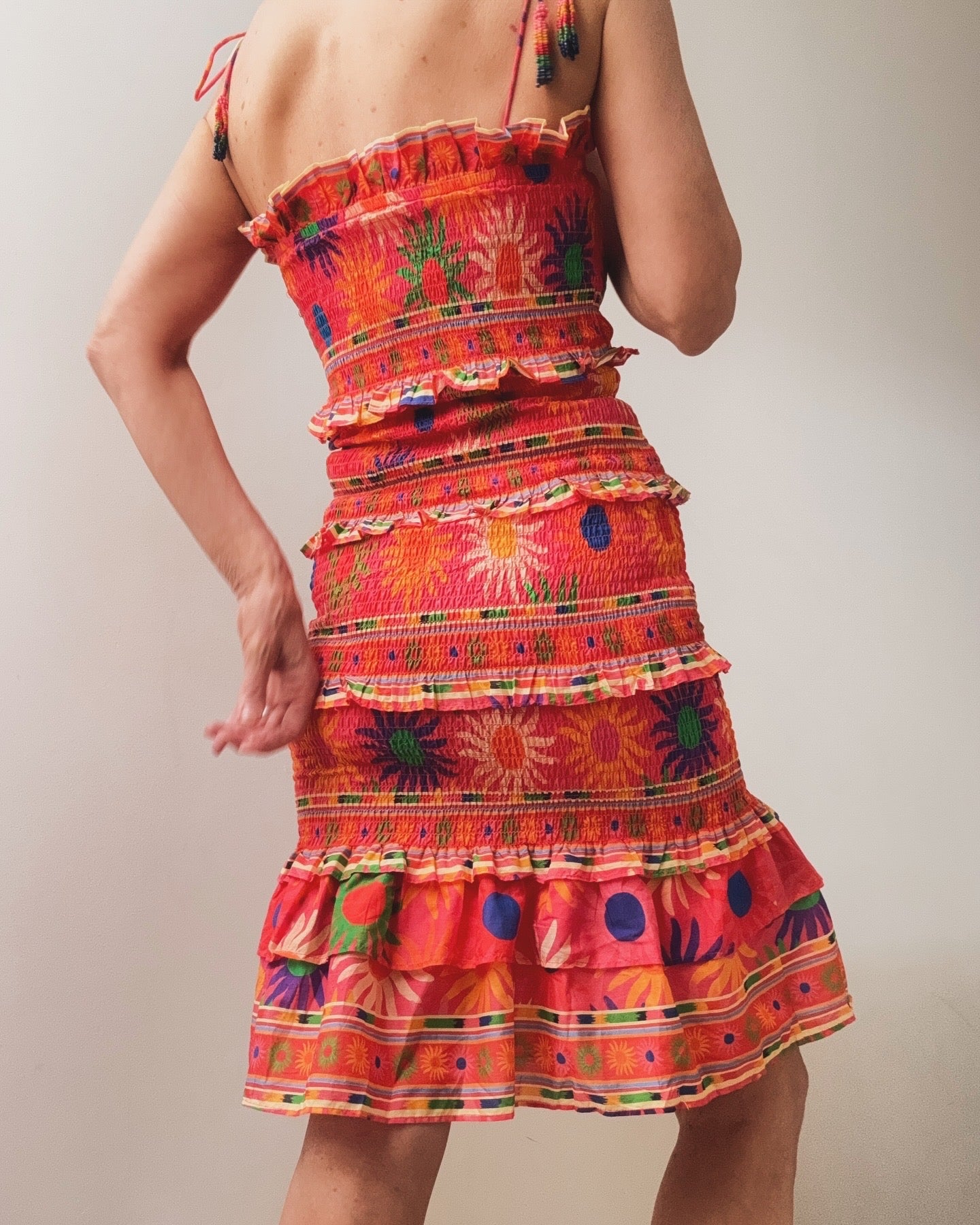 Farm Rio Shirred Dress | Dresses