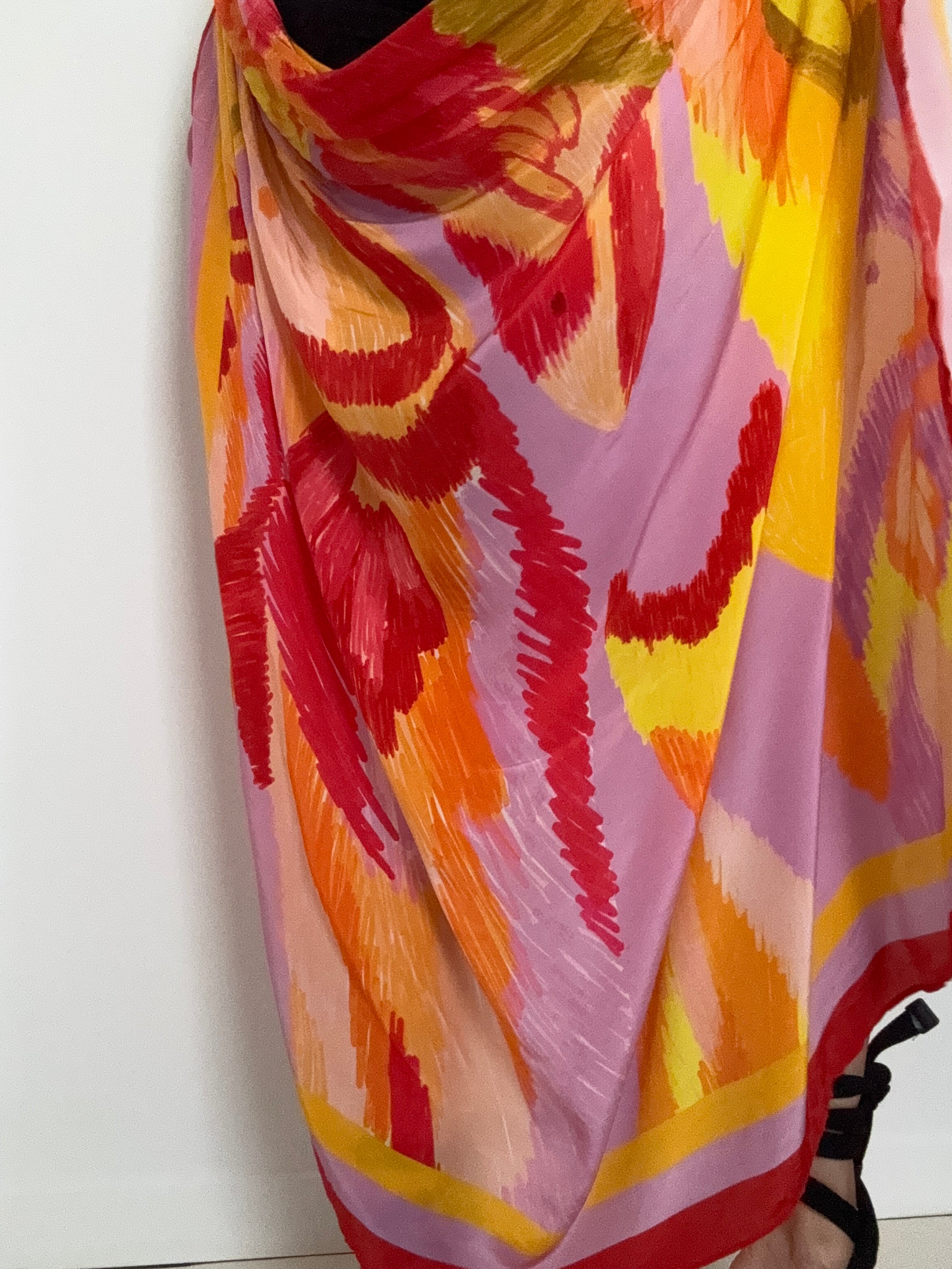 Farm Rio Skirts One Size Farm Rio Painted Fishes Sarong