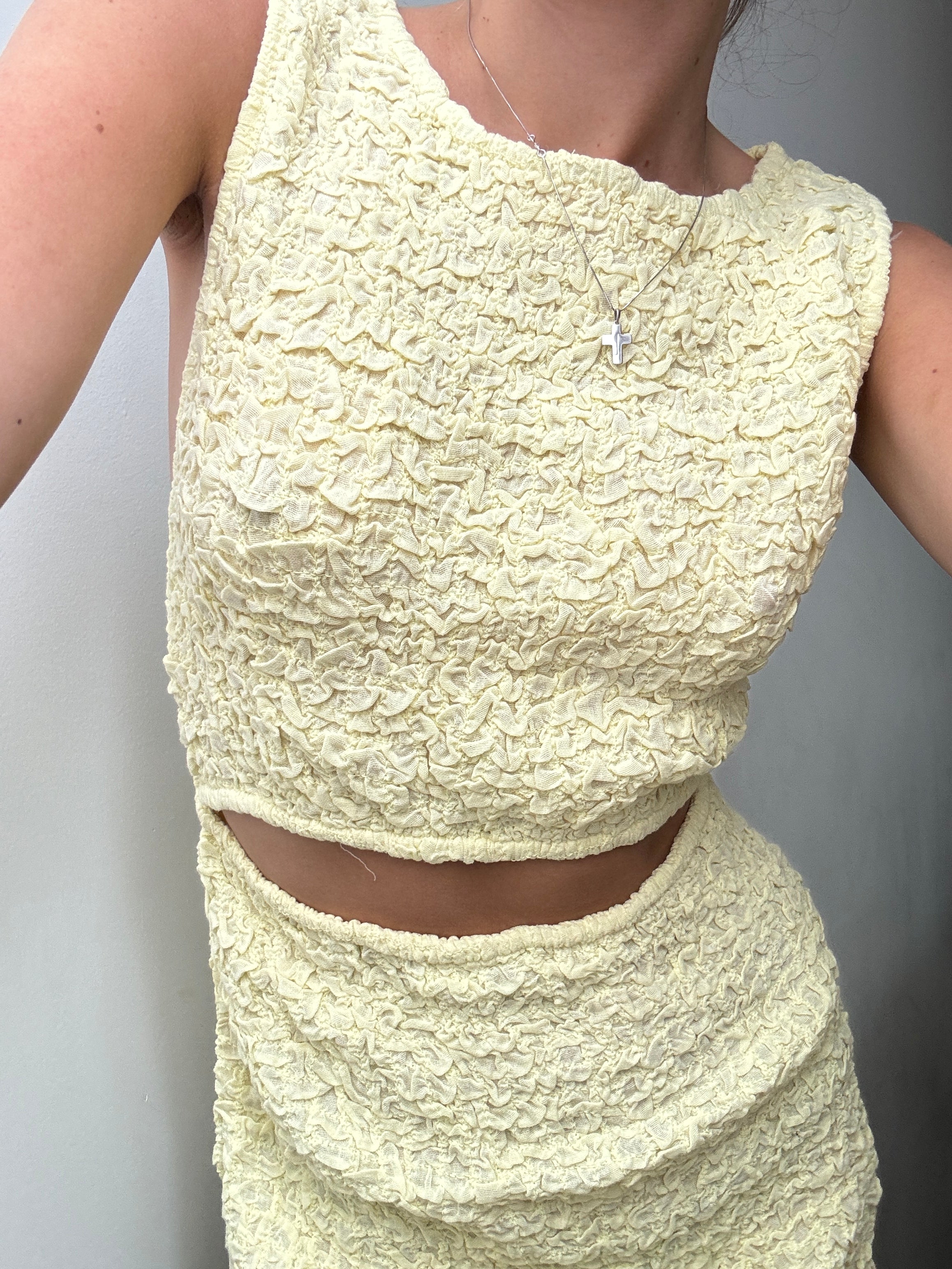 Scarlett Solid Mini Gold | Dresses