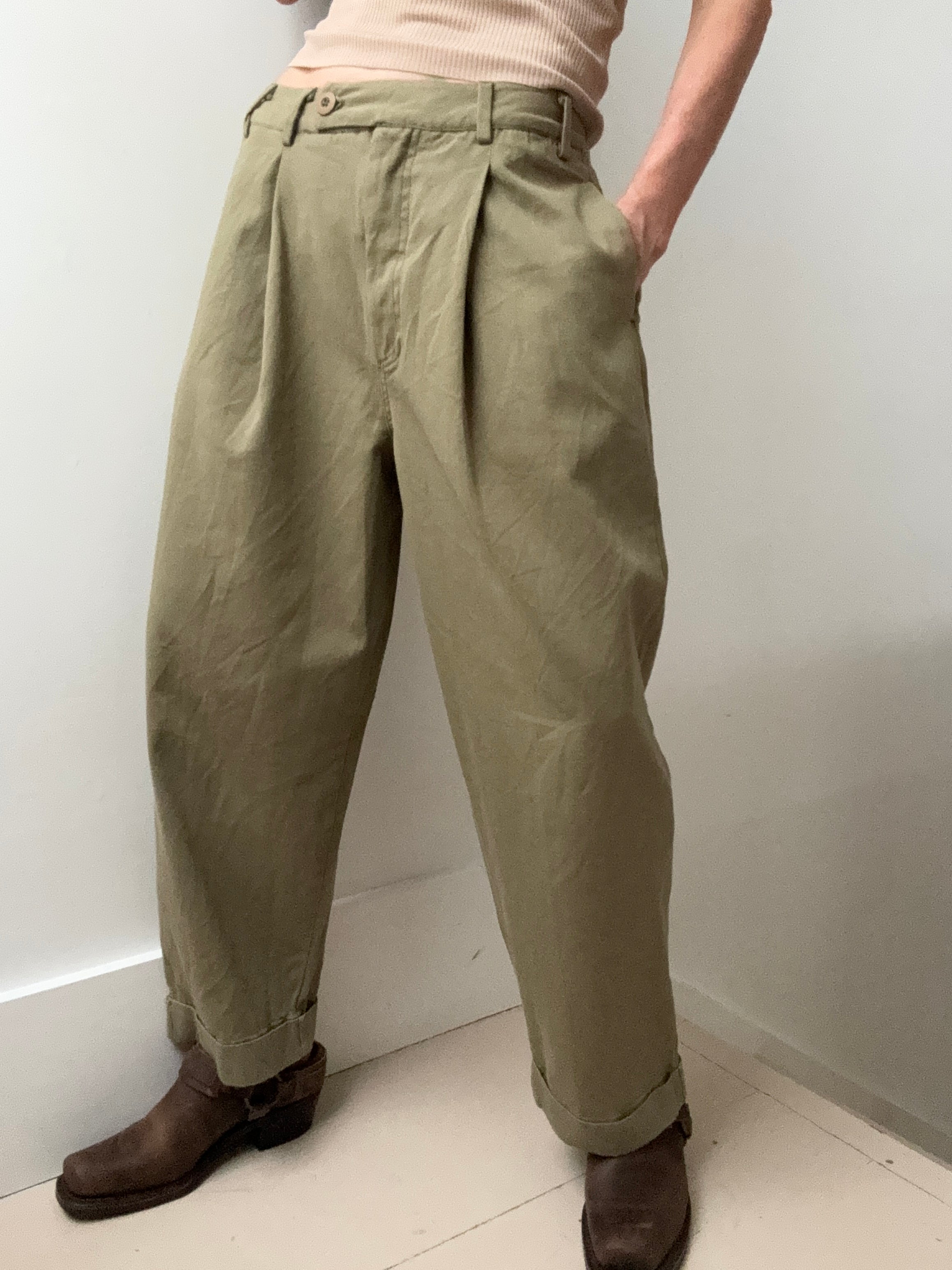 Free People Pleat Front Chino Pants | Pants