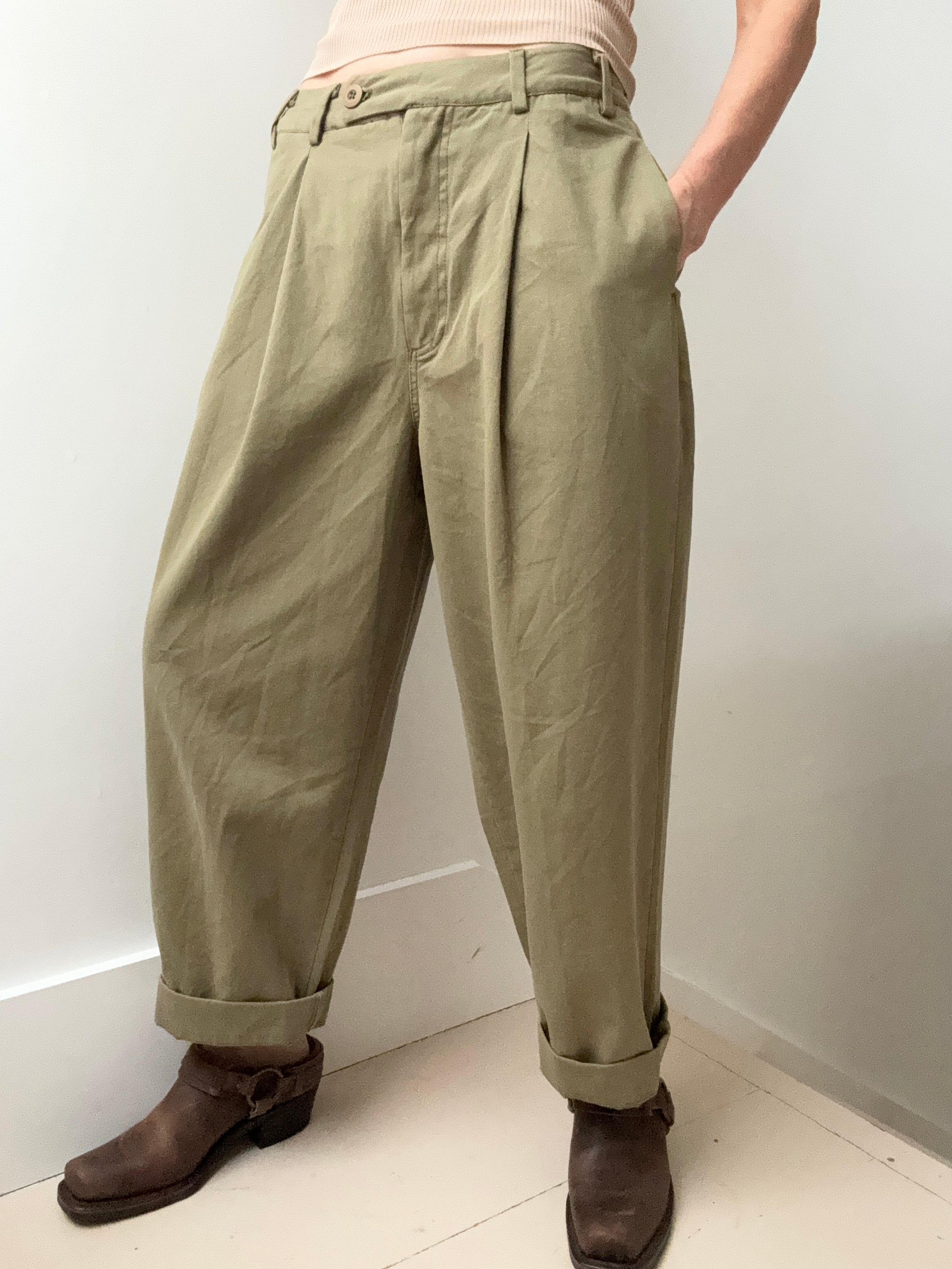 Free People Pleat Front Chino Pants | Pants