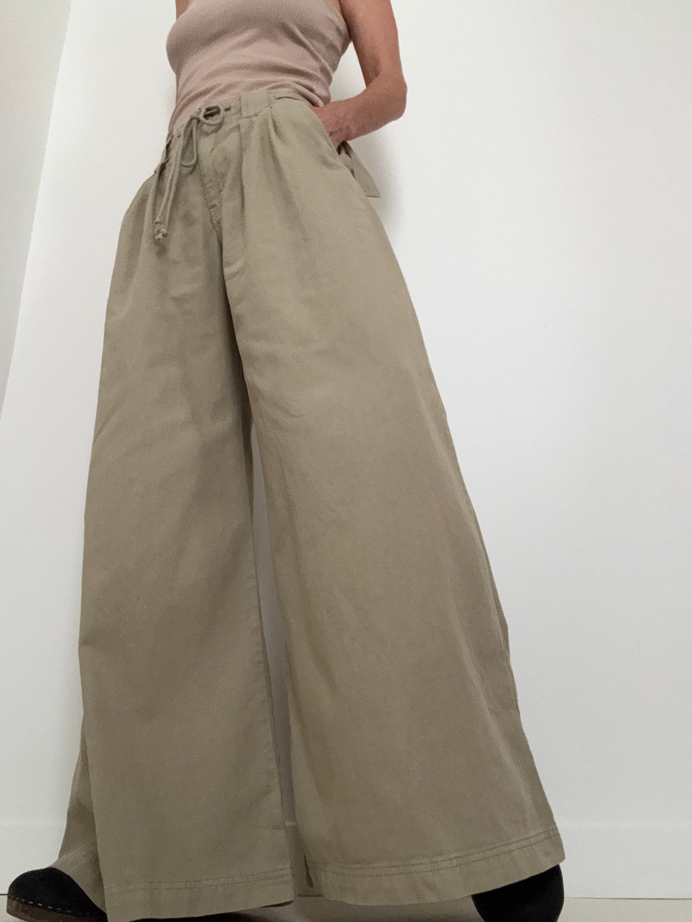 Julien Wide Leg Chino Pants | Pants