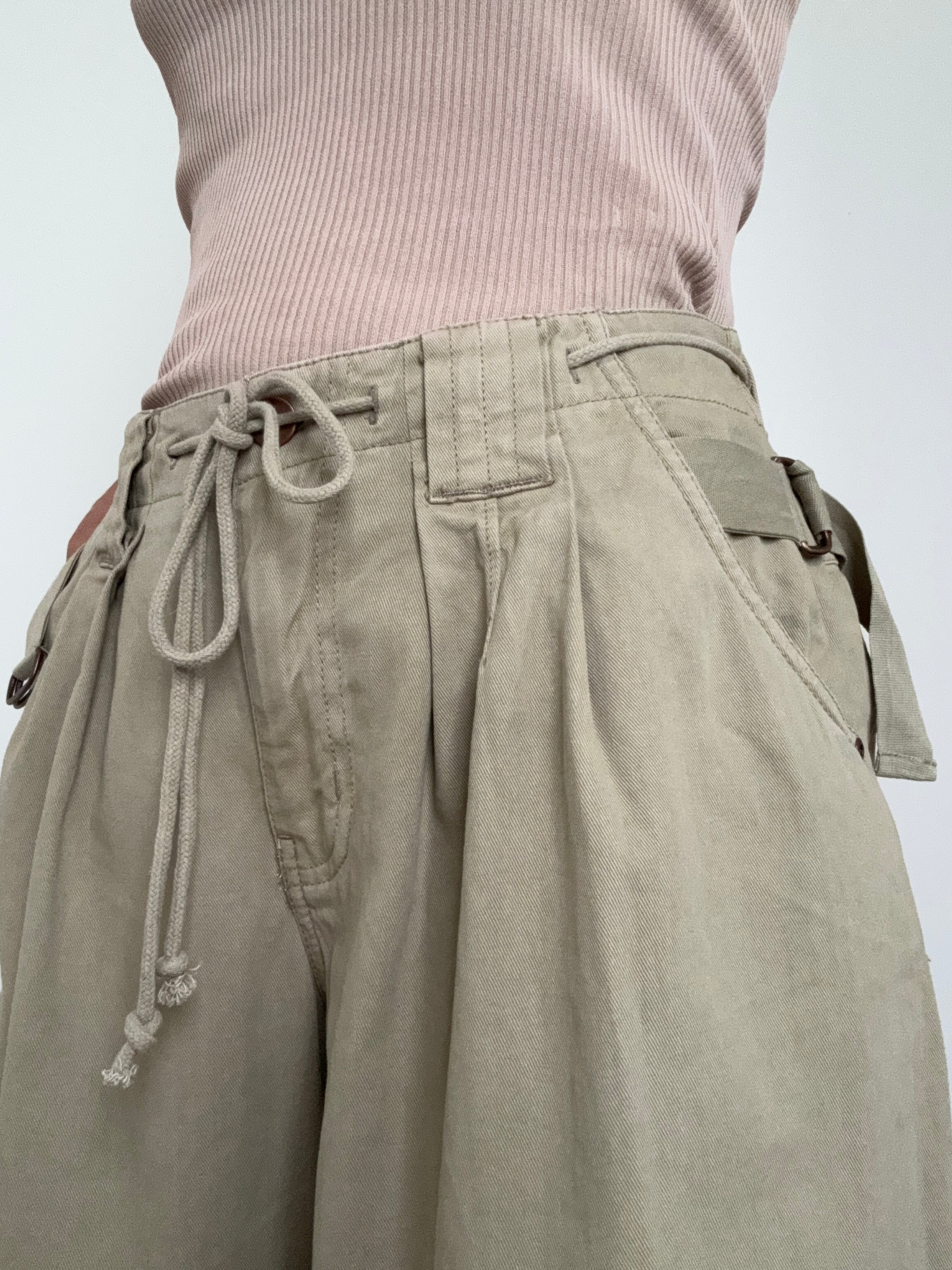 Julien Wide Leg Chino Pants | Pants