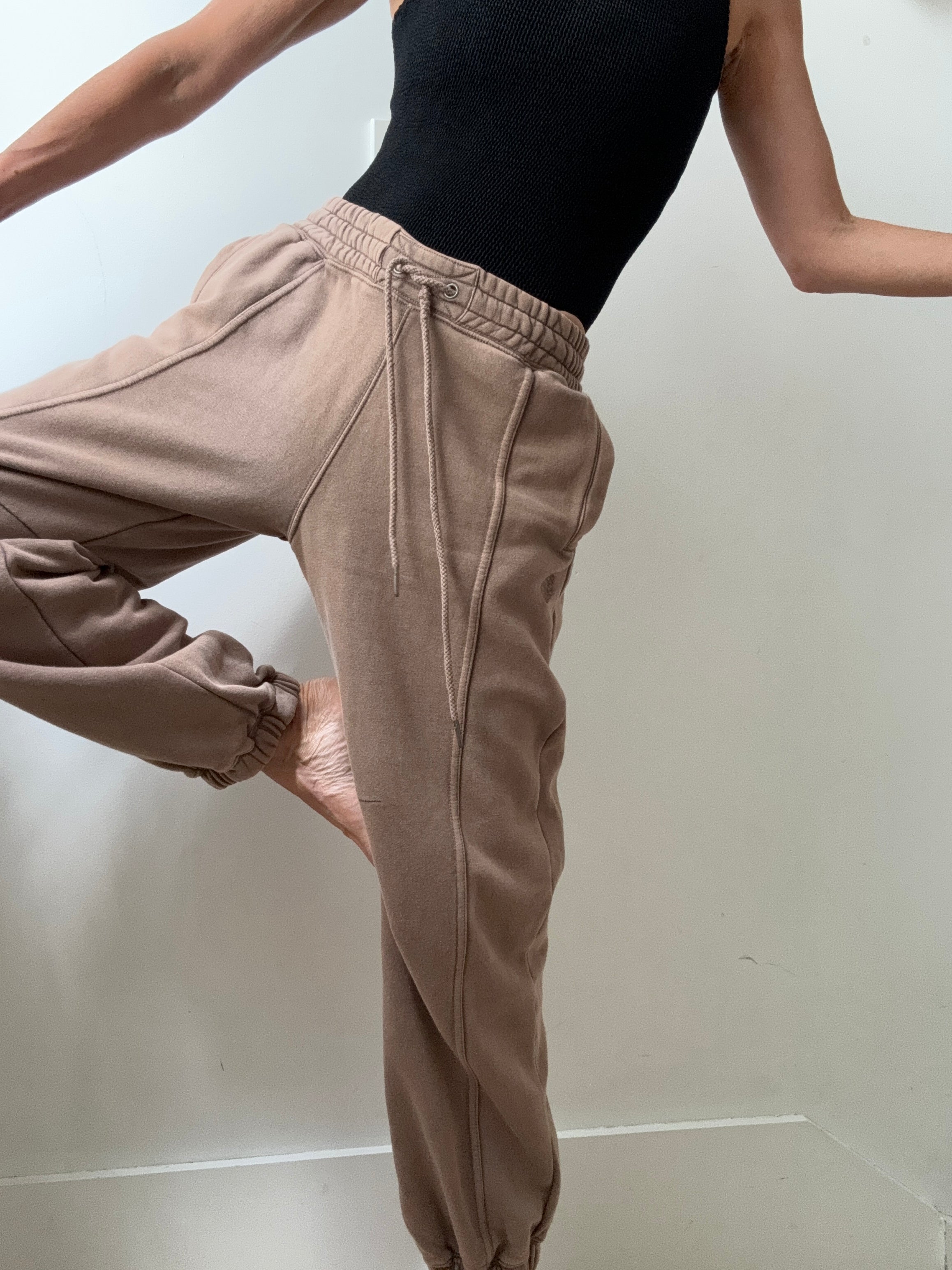 Free People Pants Sprint To The Finish Pants Hickory