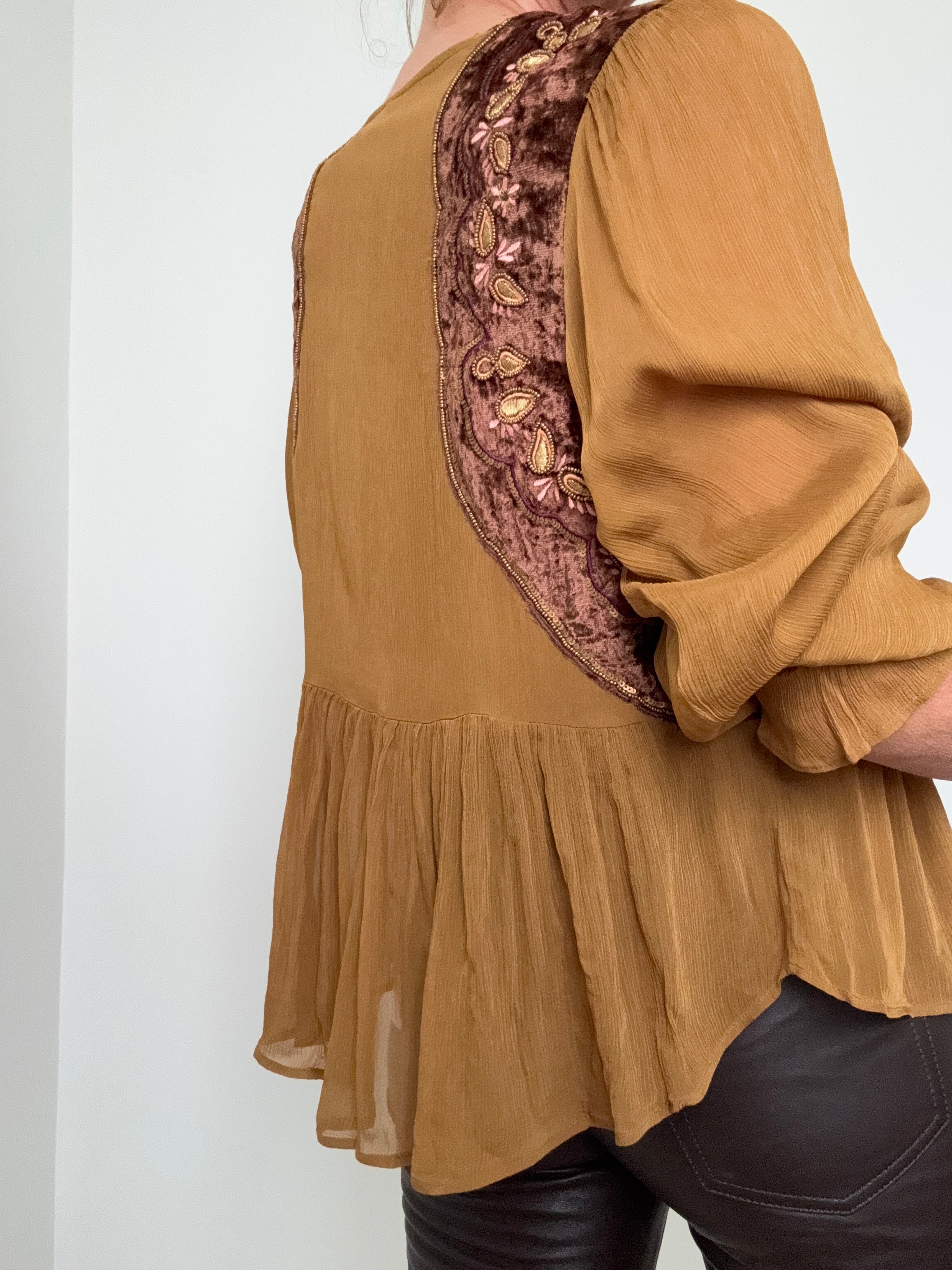 Joni Embellished Top | Tops