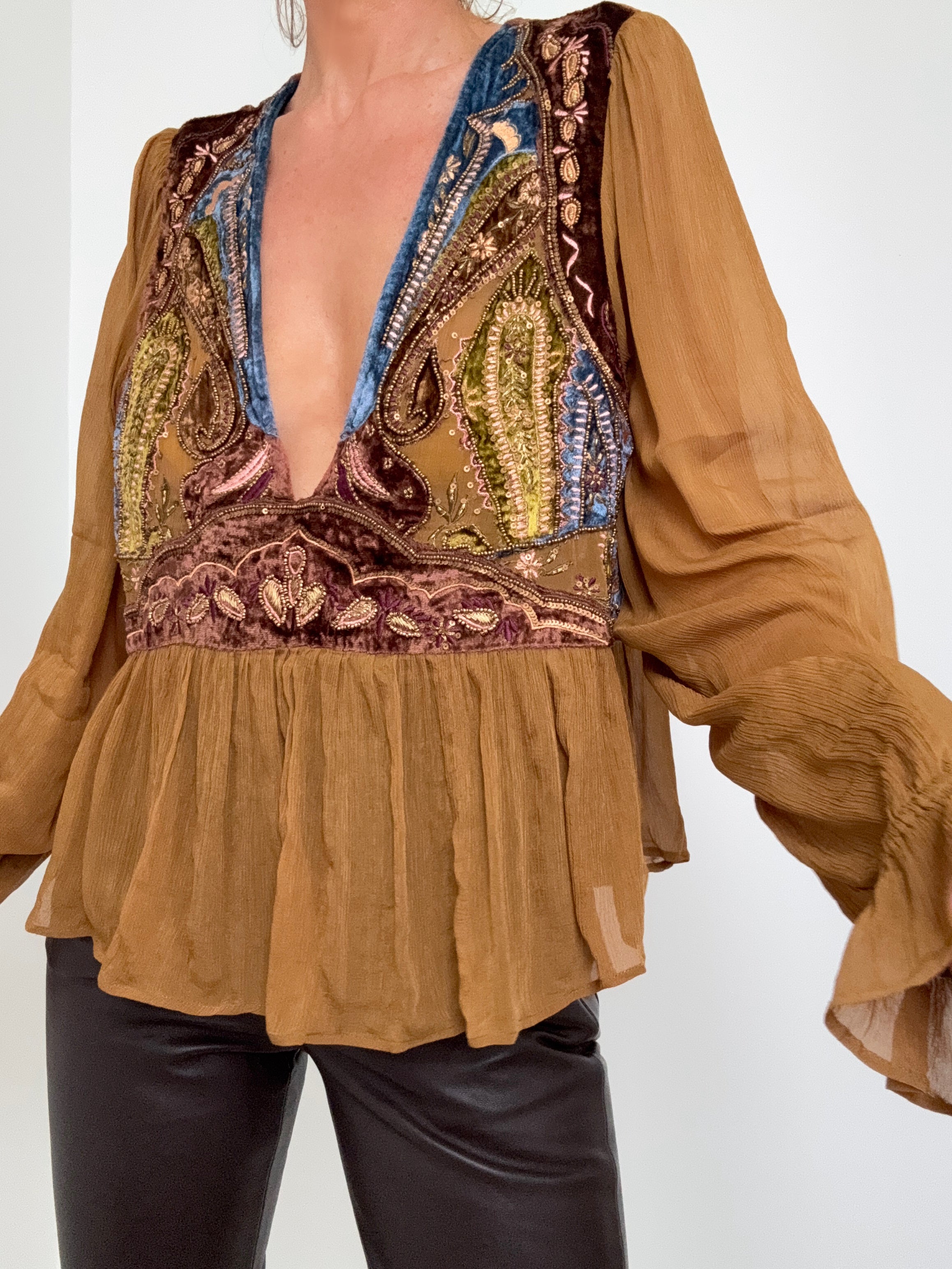 Joni Embellished Top | Tops