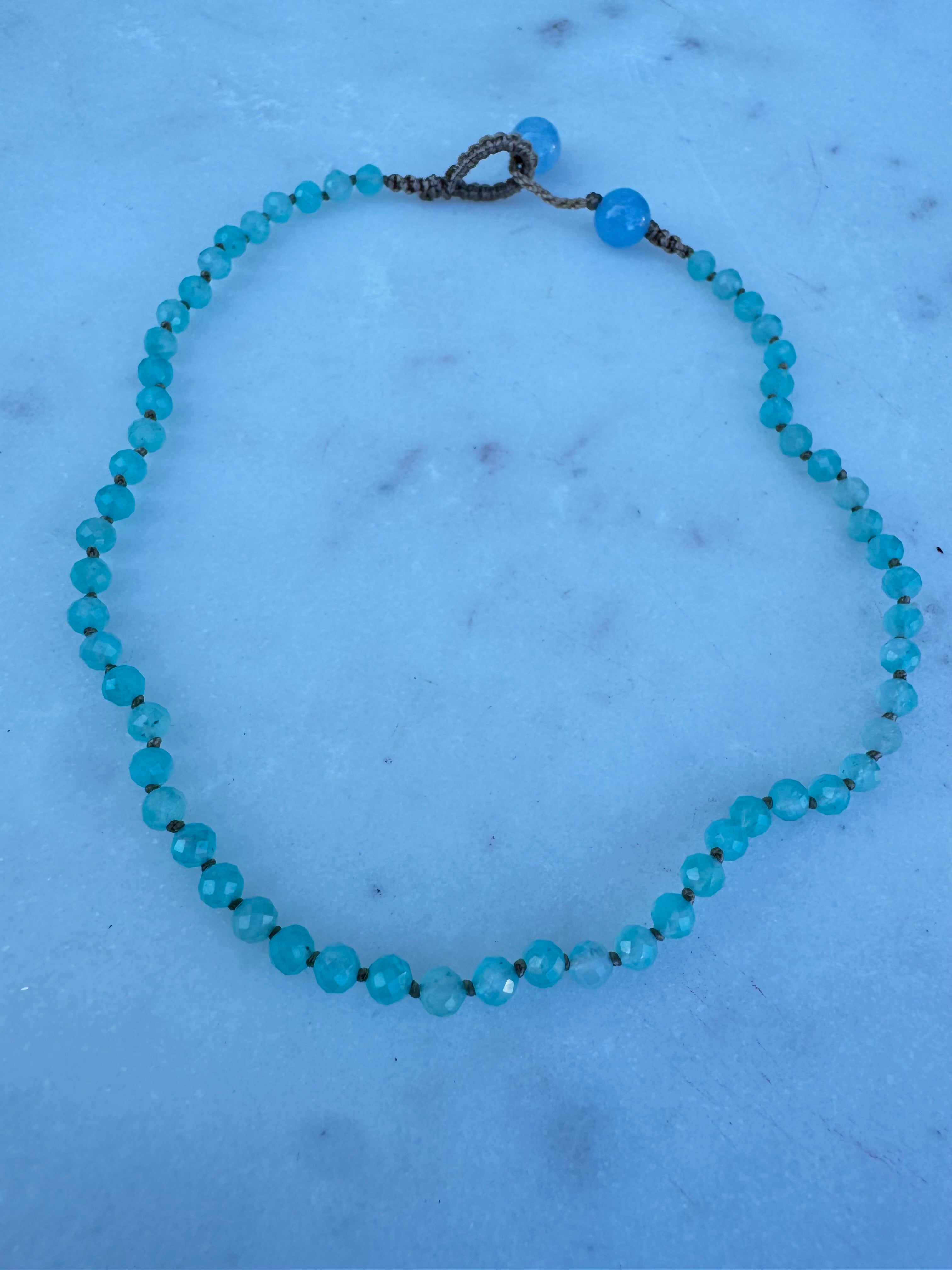 Future Nomads Anklets 55cm-75cm Amazonite Anklet