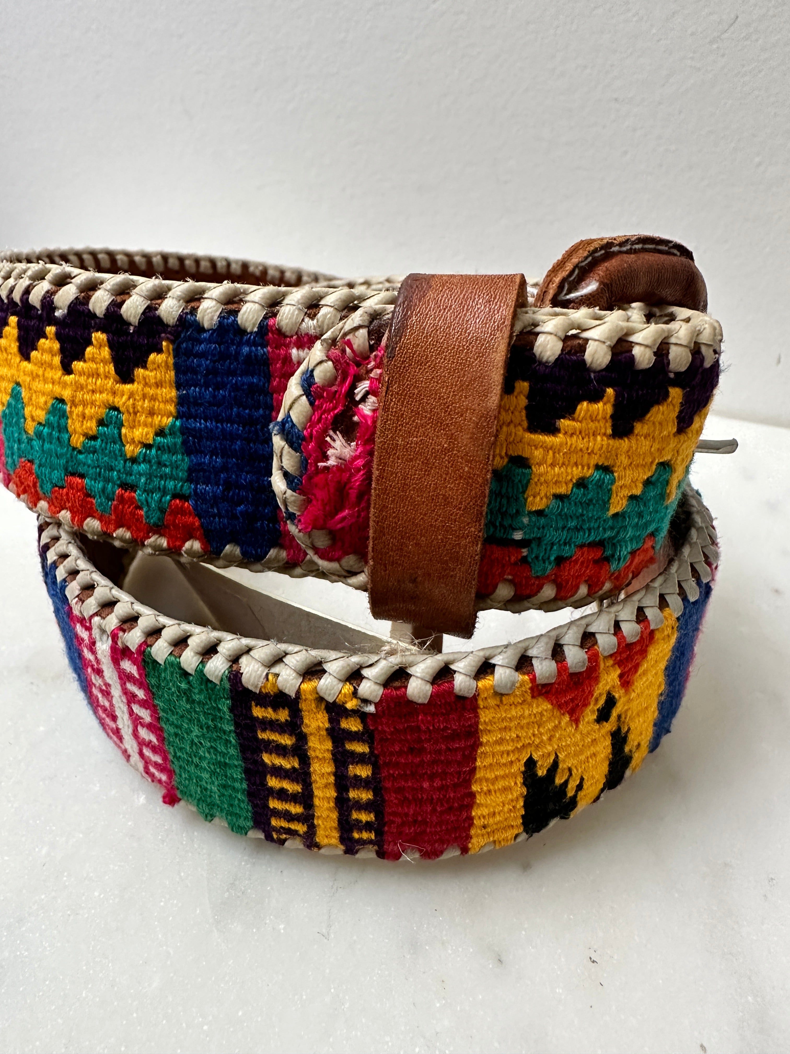 Vintage Woven Folk Belt 2 | Belts