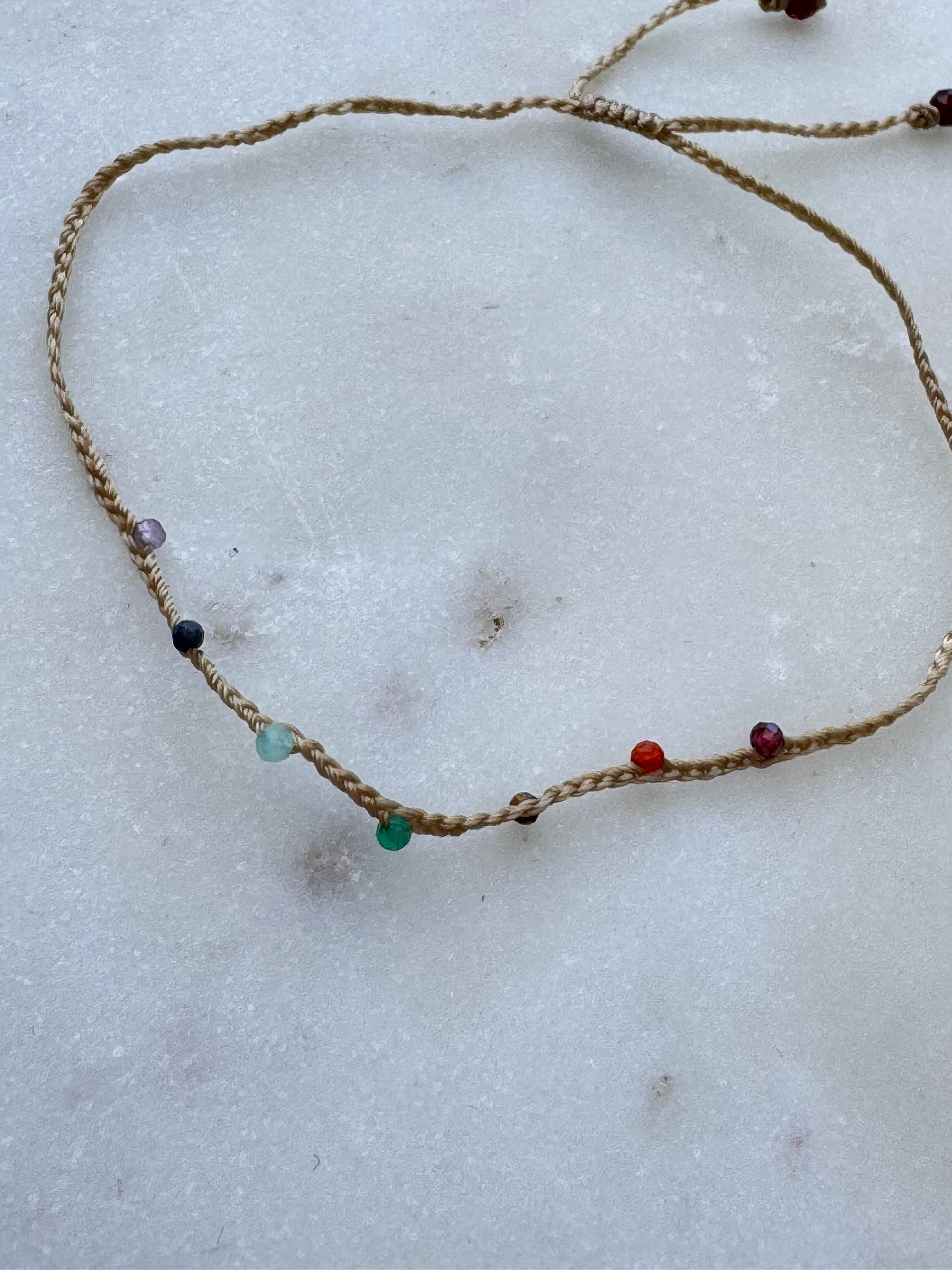 Chakra stone Crochet Bracelet | Bracelets