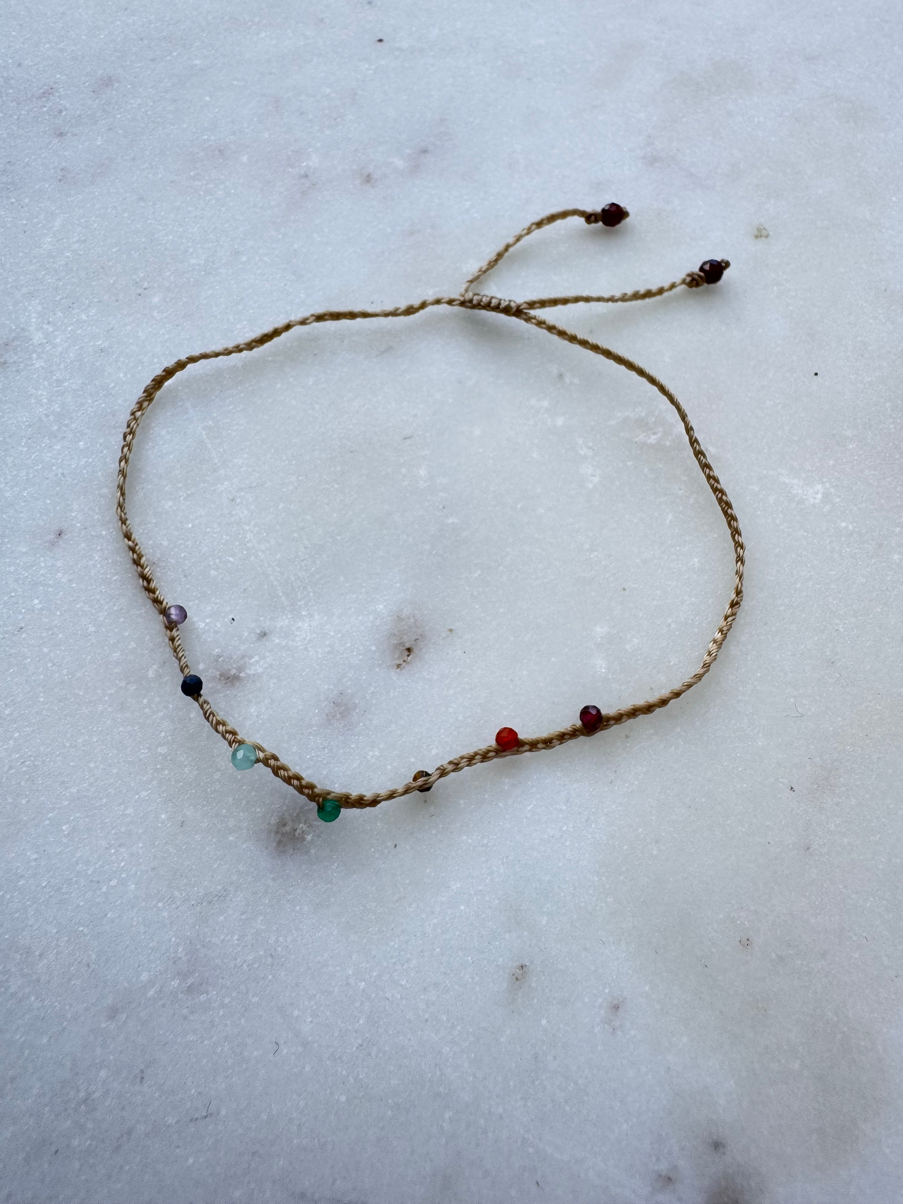 Chakra stone Crochet Bracelet | Bracelets