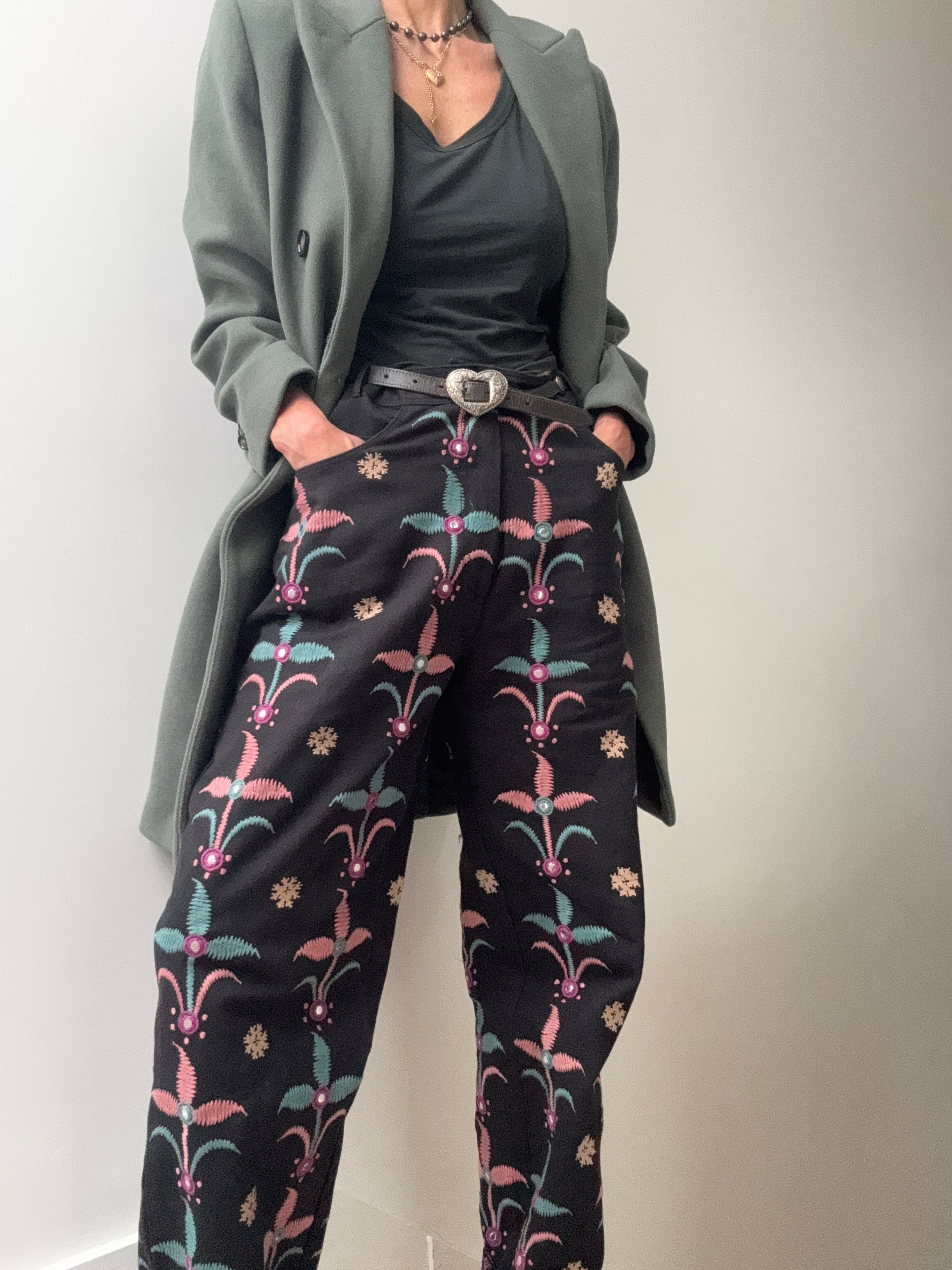 Future Nomads Coats Wool Blend Coat Sage Green