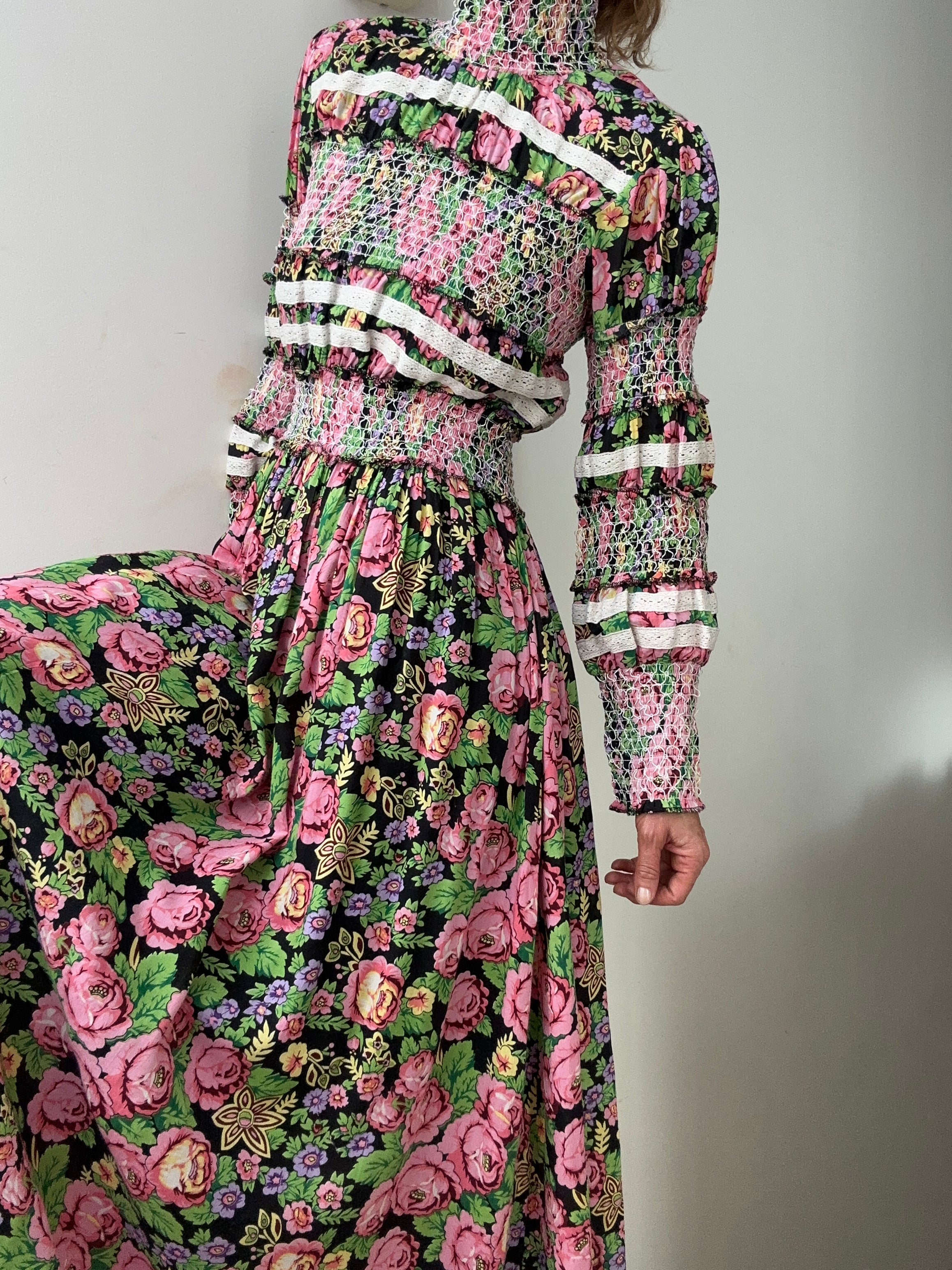 French Floral Maxi Dress | Dresses