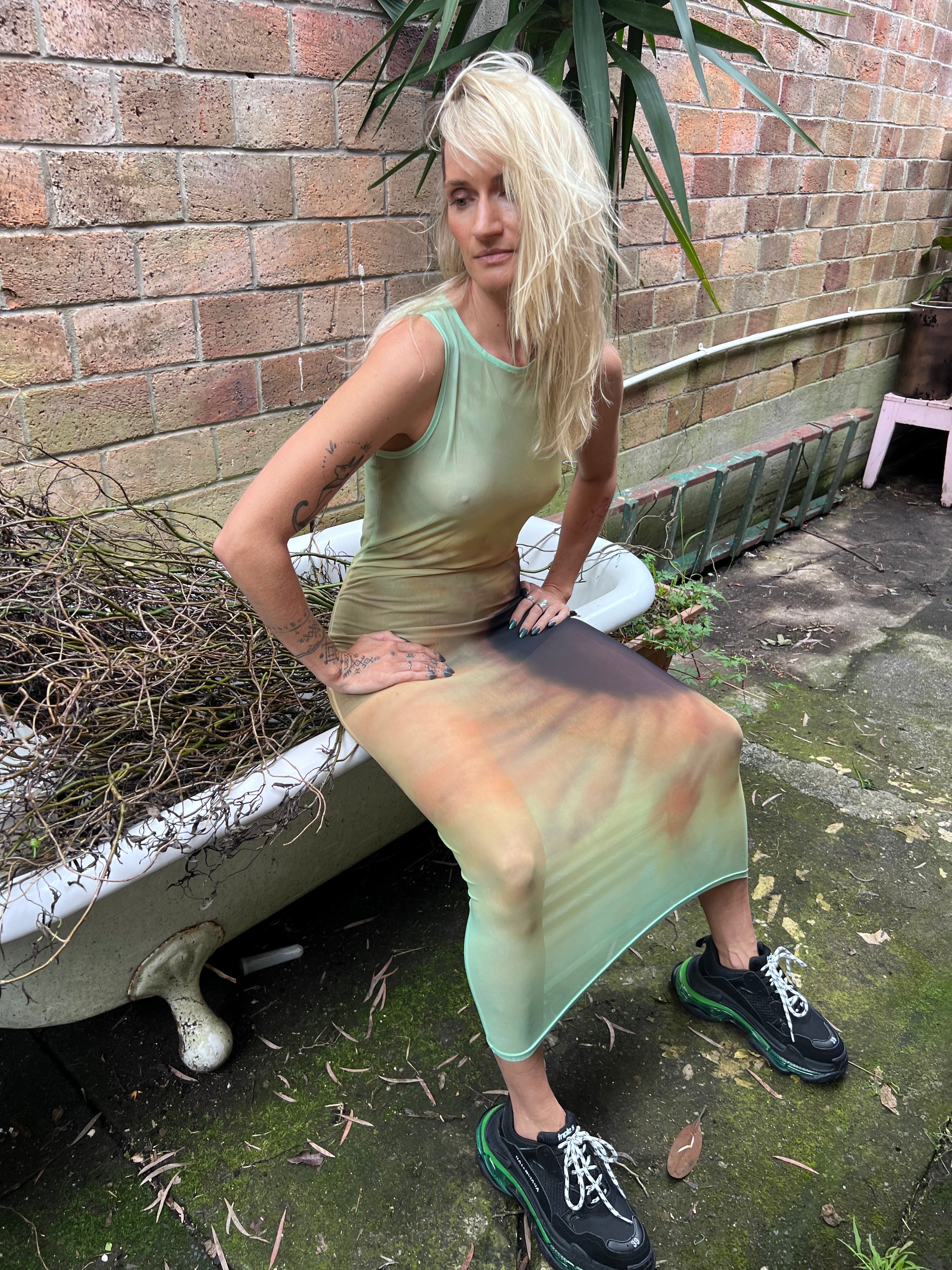 Sunflower Mesh Dress | Dresses