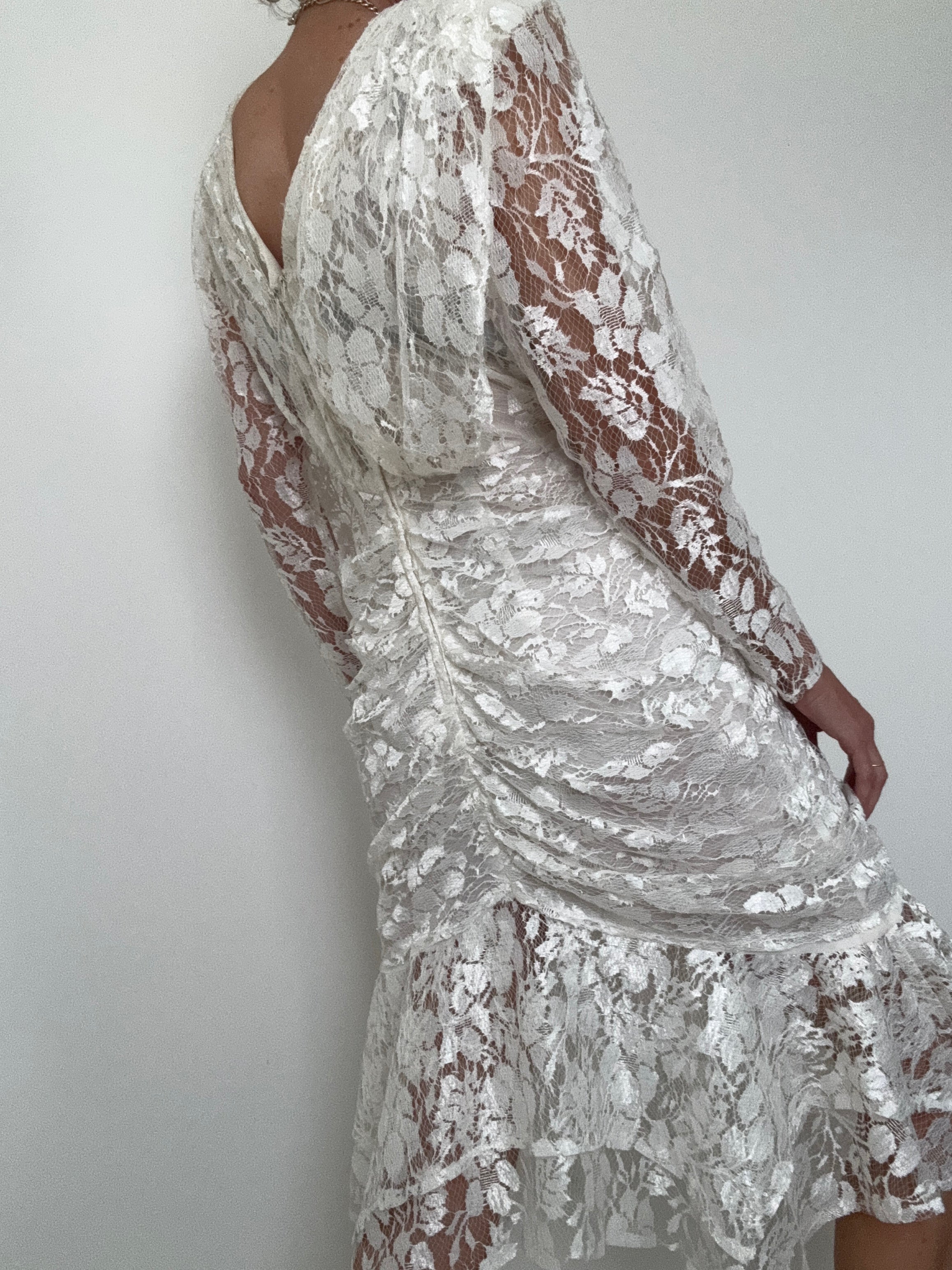 Lace Vintage Dress | Dresses