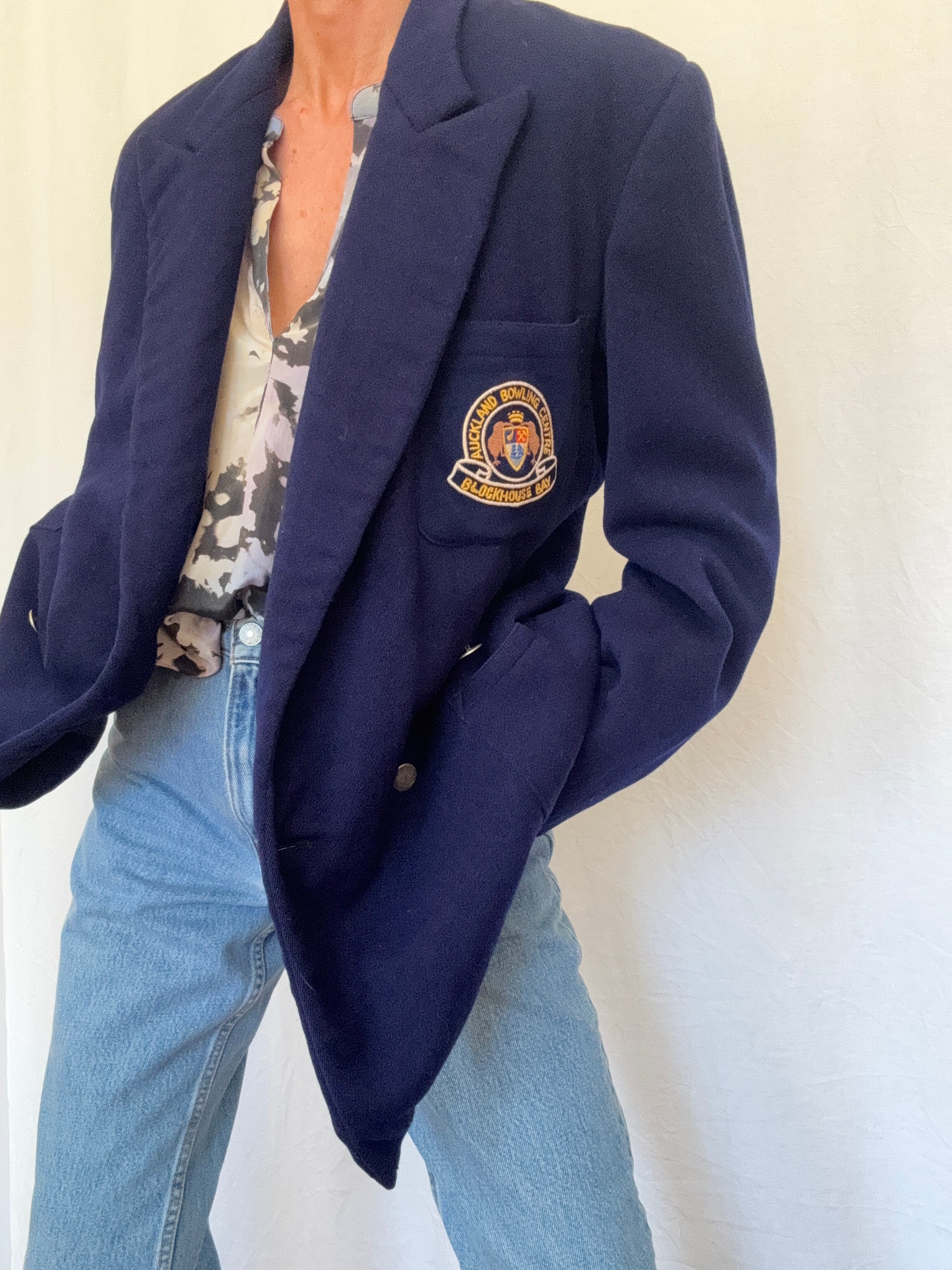 Future Nomads Jackets Large Bowling Club Blazer