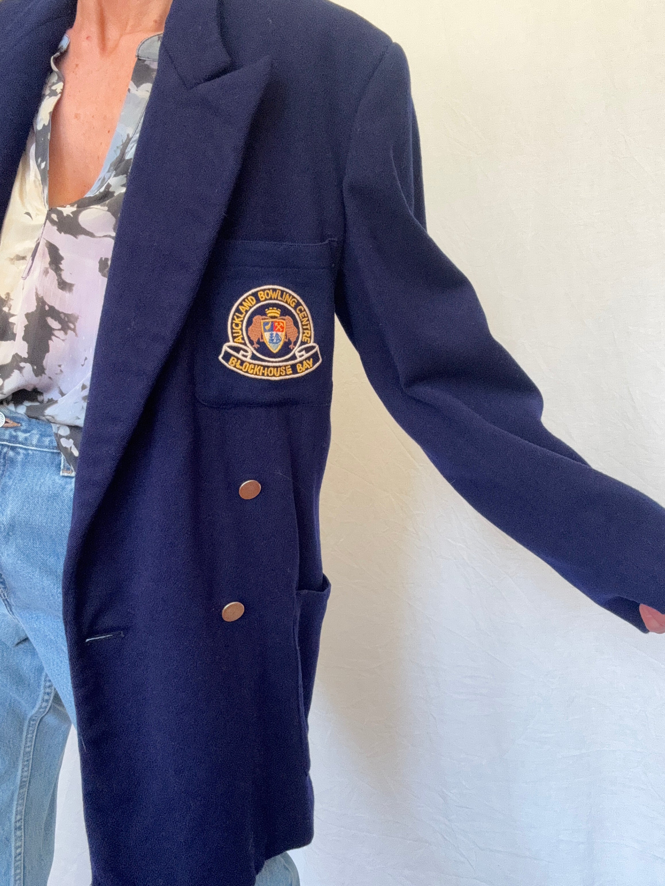 Future Nomads Jackets Large Bowling Club Blazer
