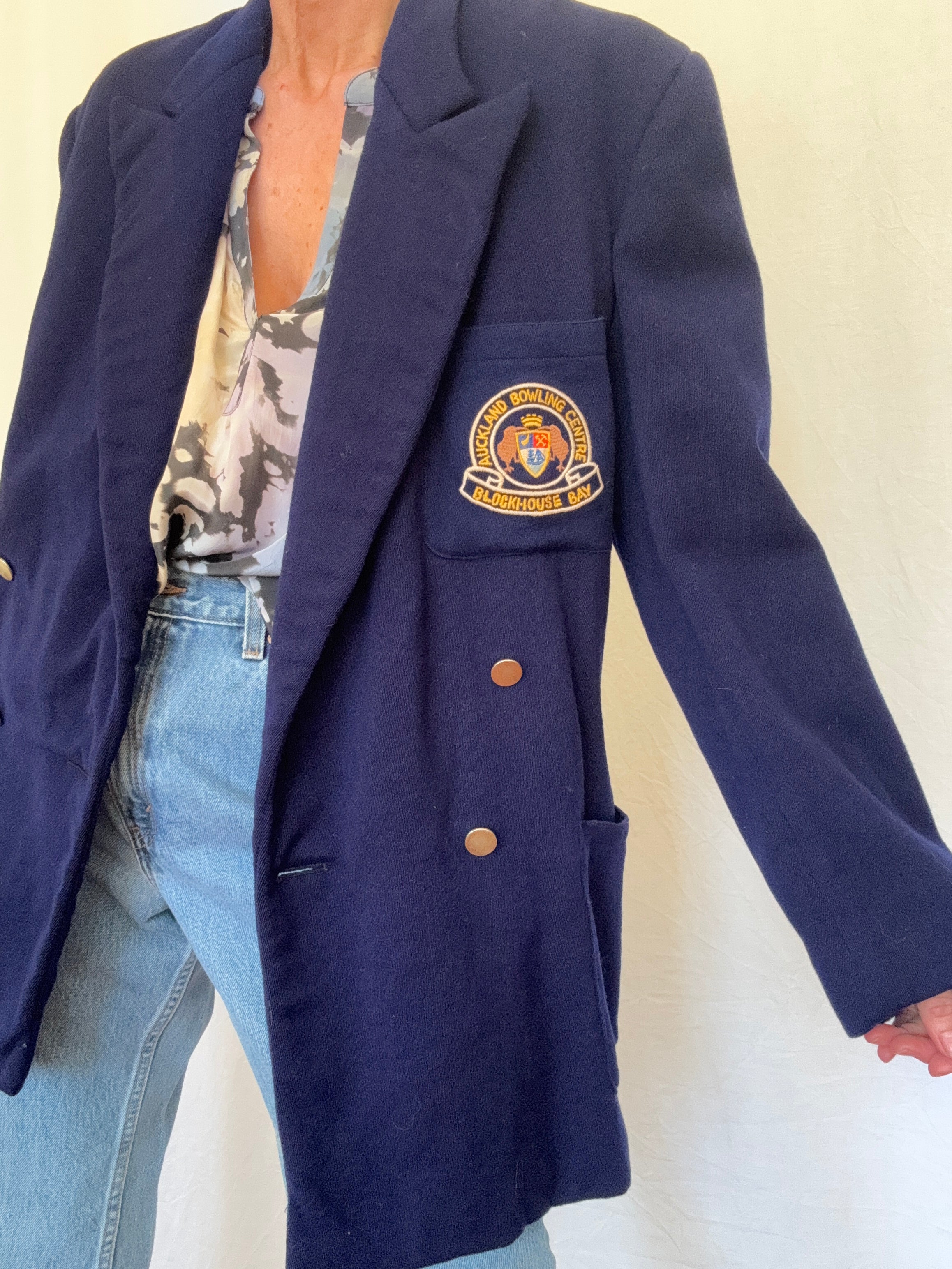 Future Nomads Jackets Large Bowling Club Blazer