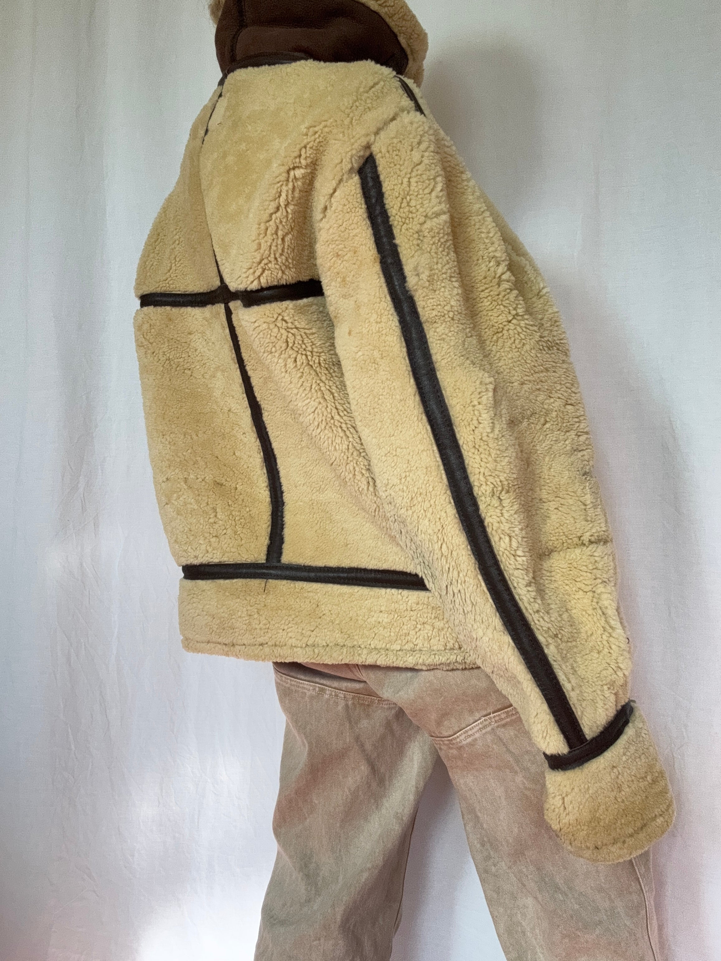 Future Nomads Jackets Large Scholt NYC Shearling