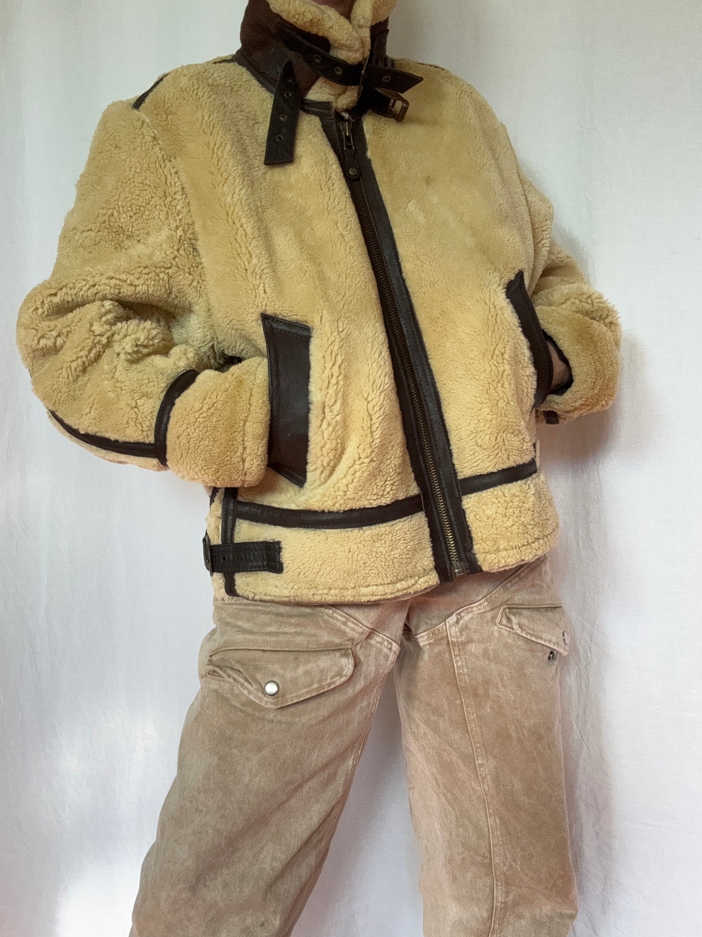 Future Nomads Jackets Large Scholt NYC Shearling