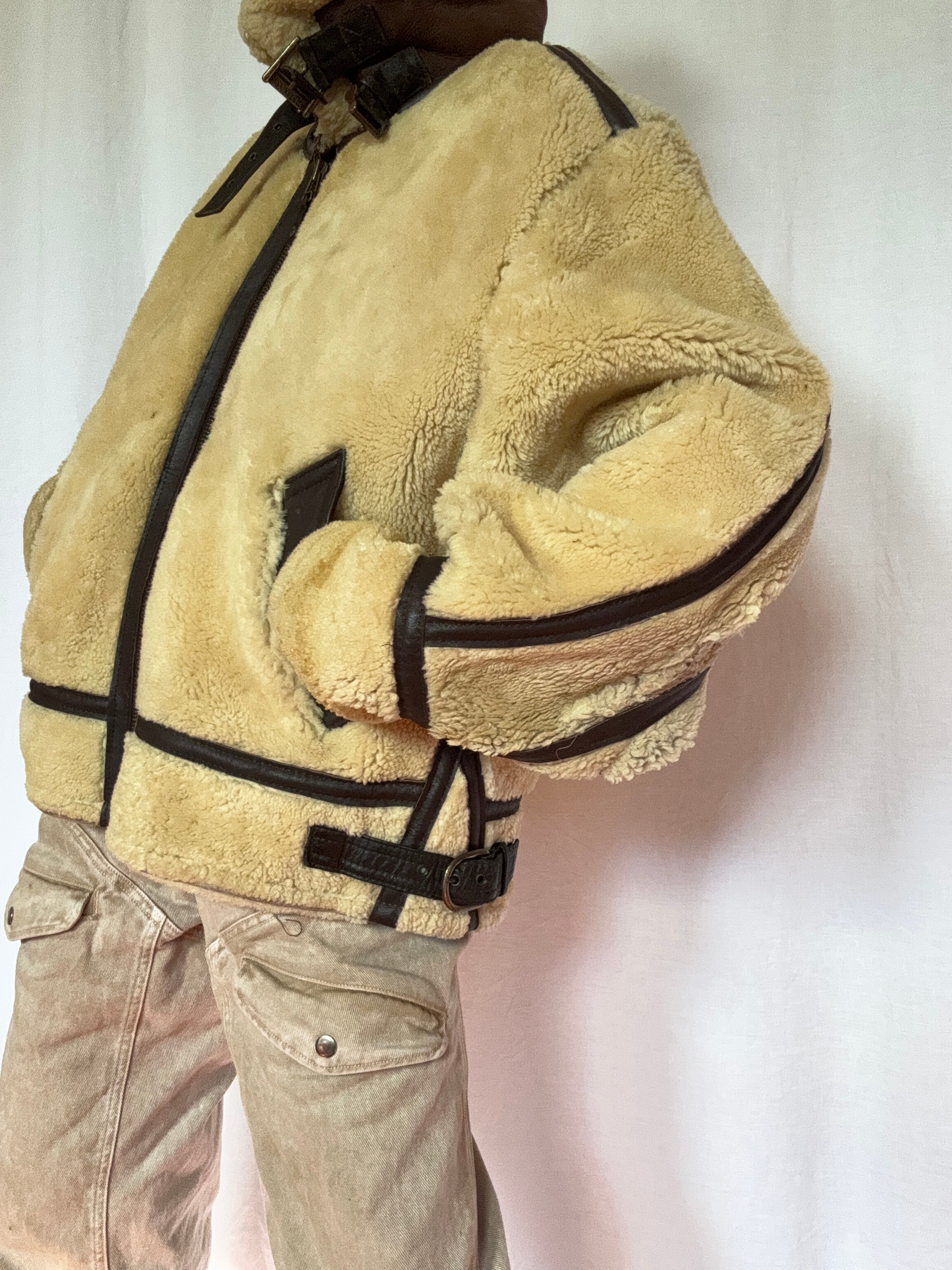 Future Nomads Jackets Large Scholt NYC Shearling
