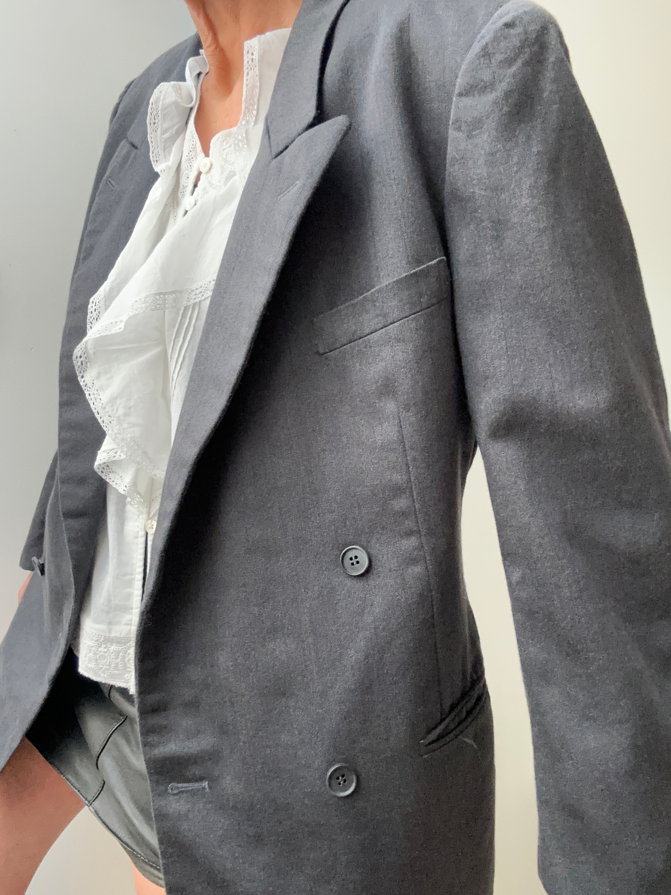 Vintage Farago Deep Grey Blazer | Jackets