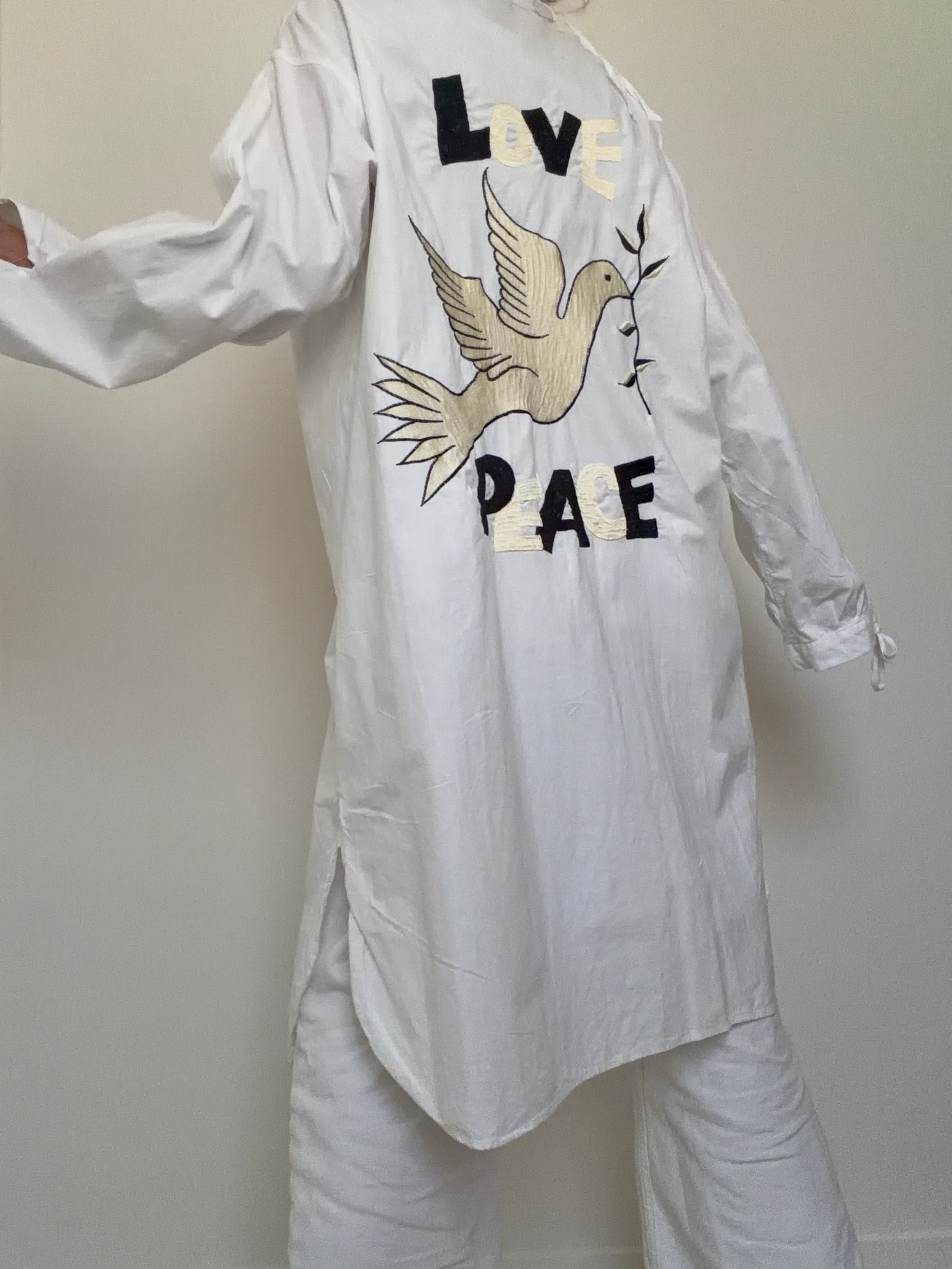 White Vintage Medical Gown | Jackets