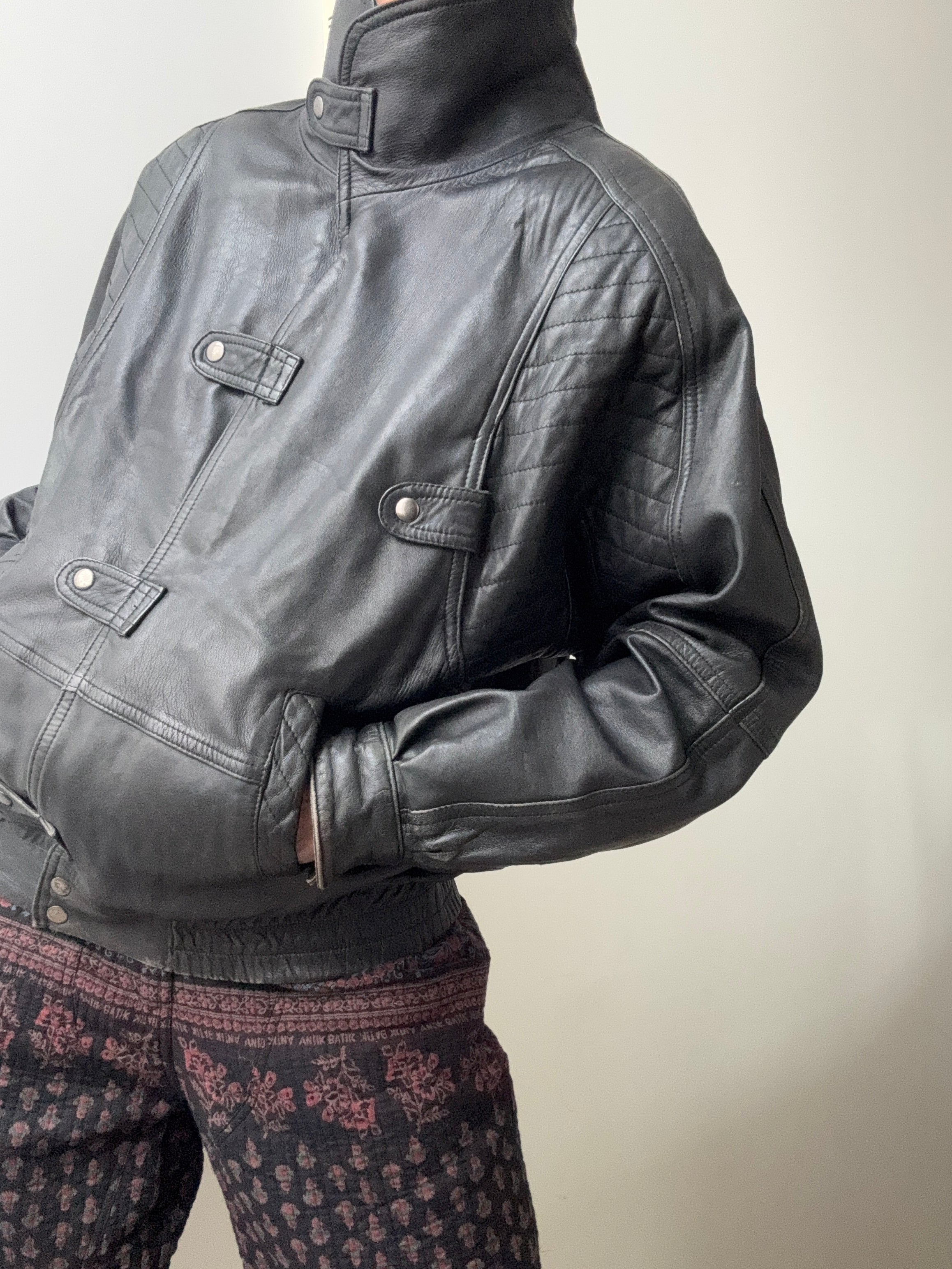 C Rene C Vintage Leather Jacket | Jackets