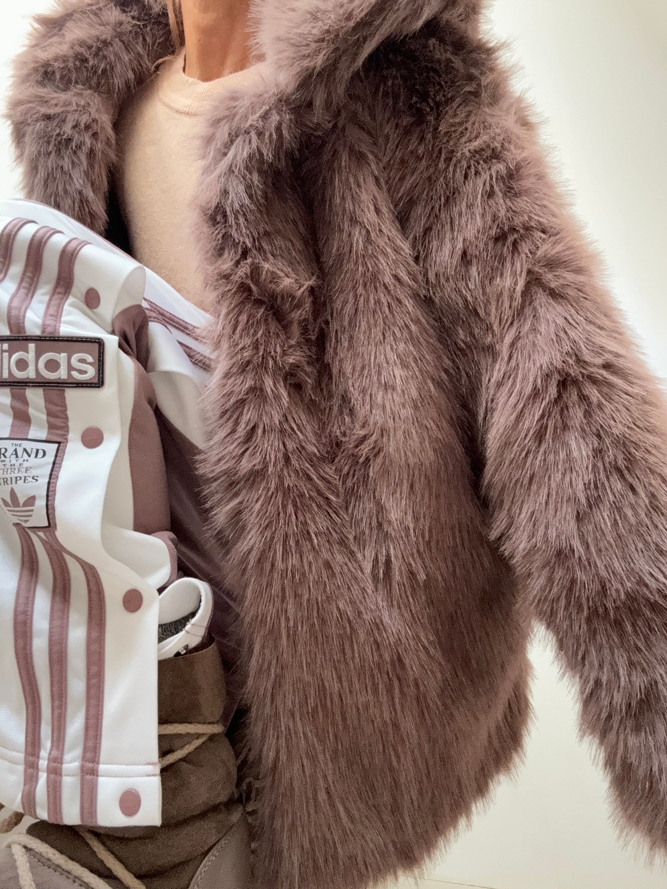 Cropped Hood Fur | Jackets