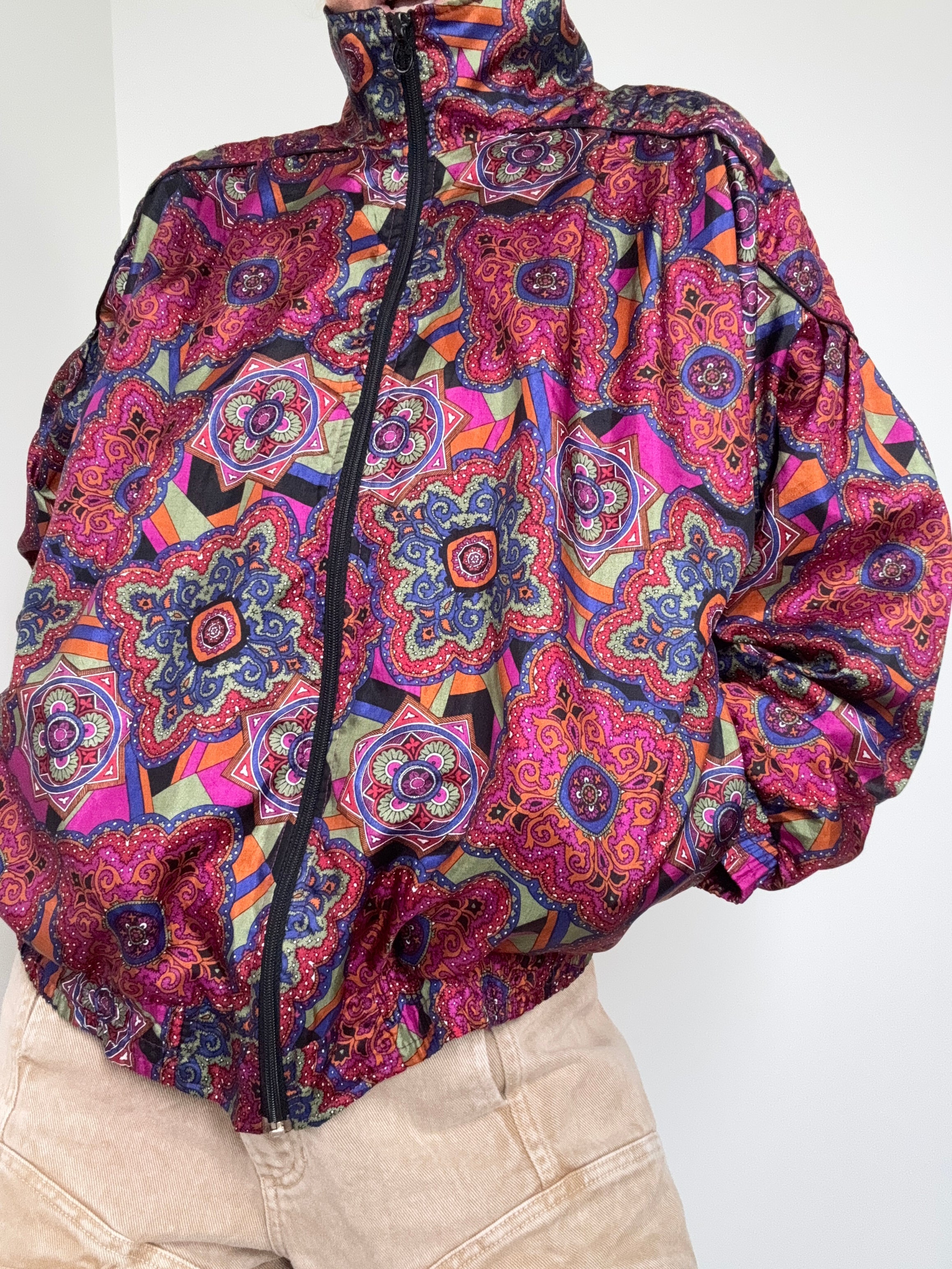 Future Nomads Jackets Medium-Large Vintage 80's Style Bomber Jacket