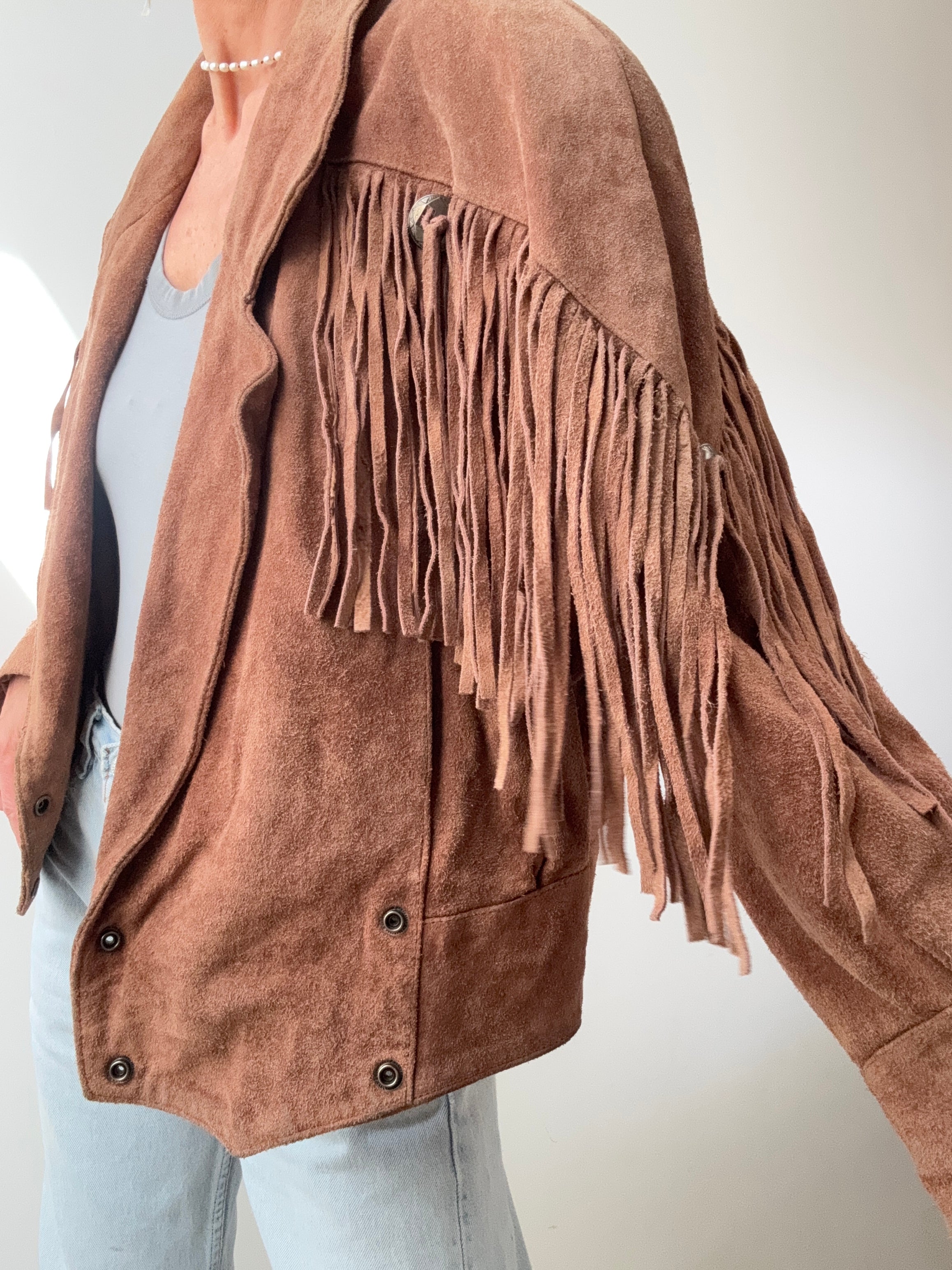 Vintage Suede 80,s Western Jacket | Jackets