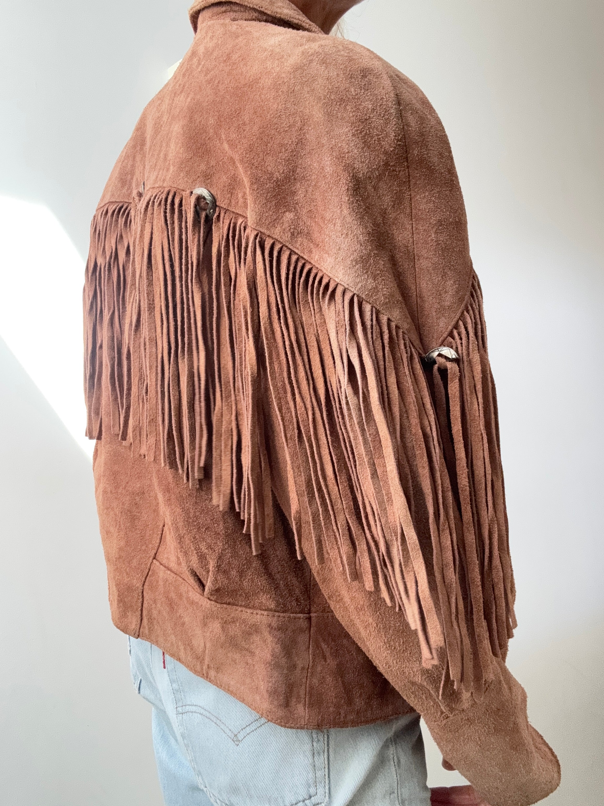 Vintage Suede 80,s Western Jacket | Jackets