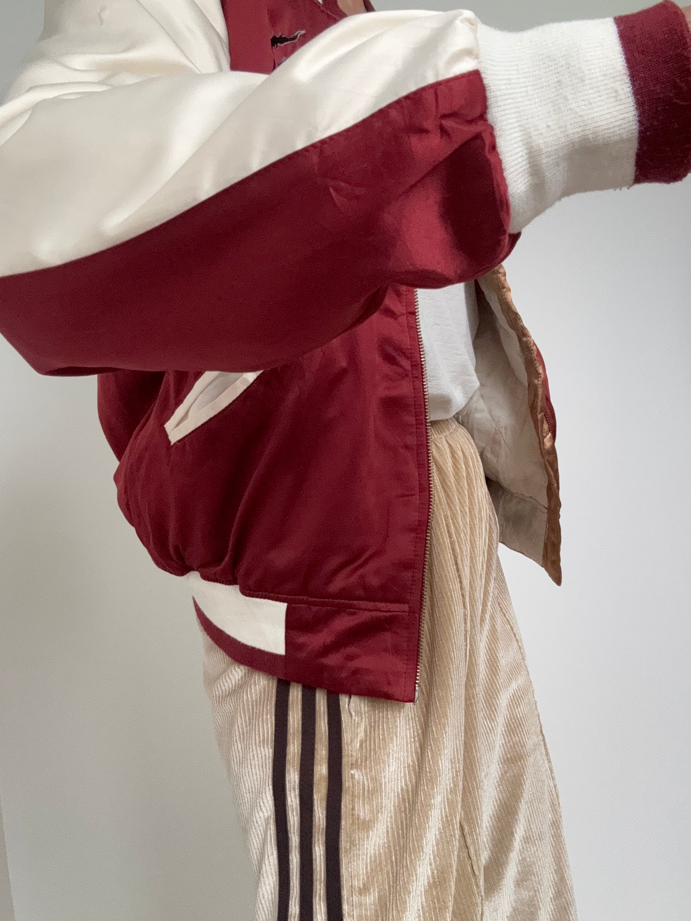Satin Tiger Bomber Jacket | Jackets