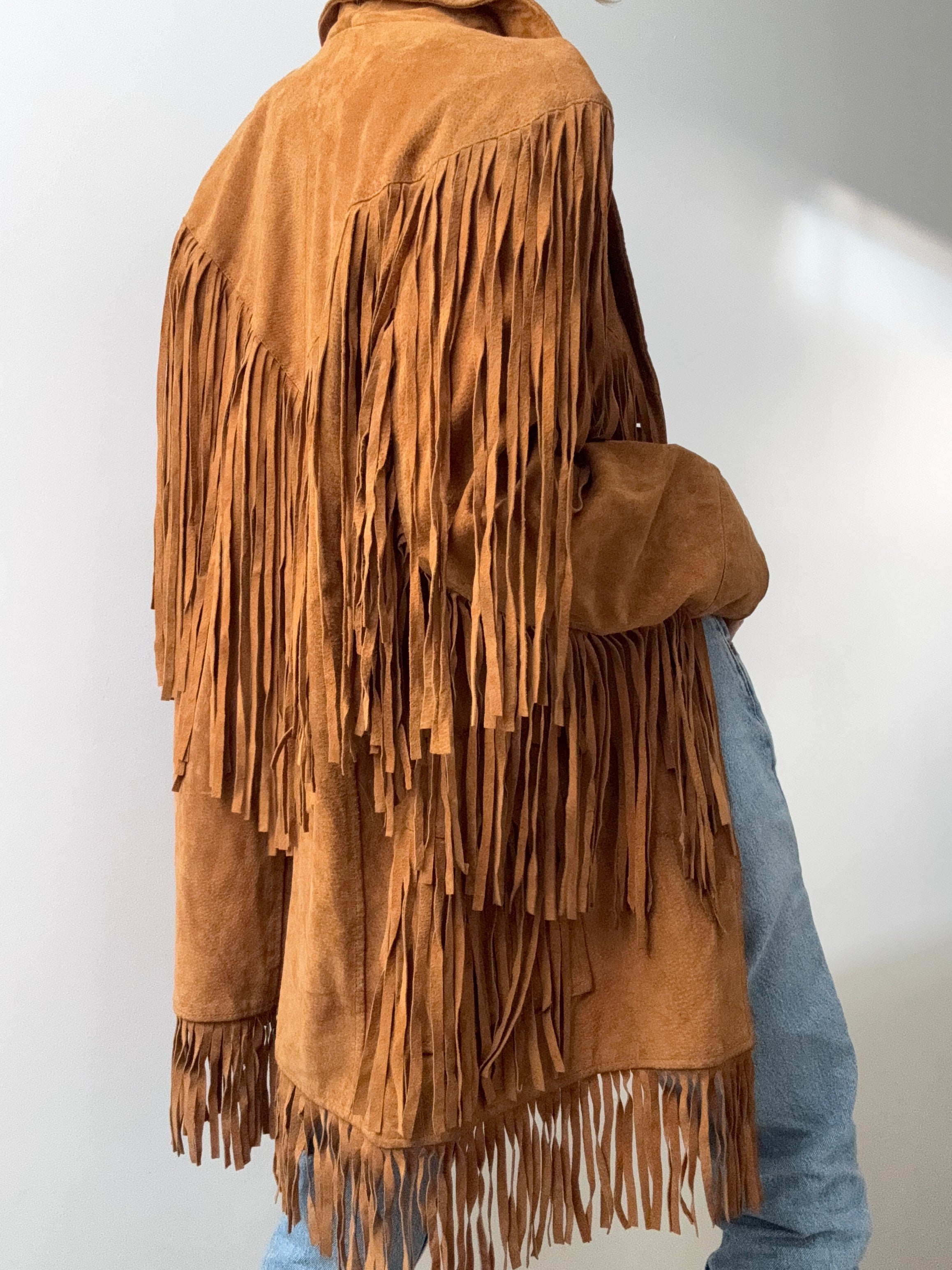 Cedars Tassel Suede Jacket | Jackets