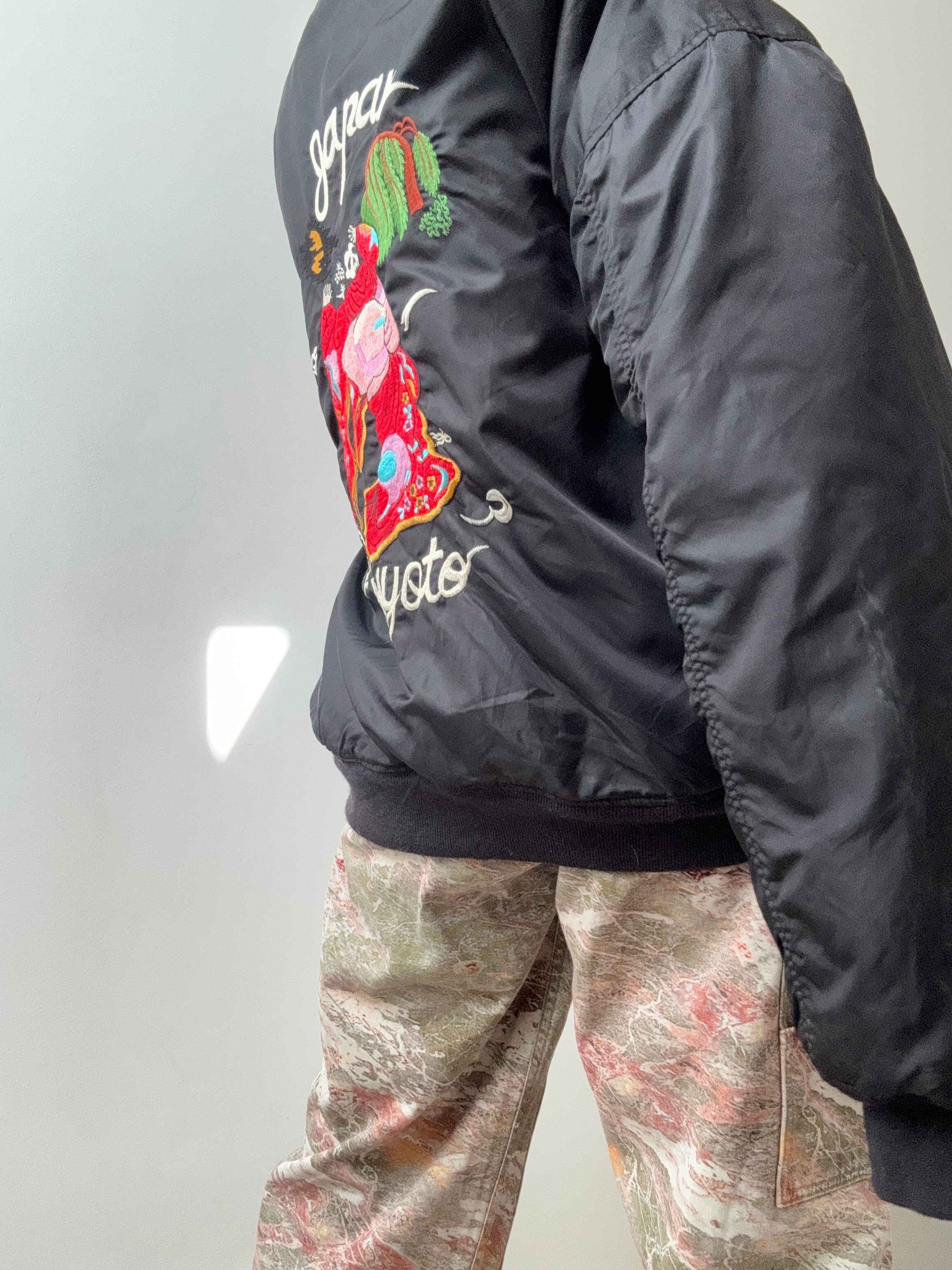 Black Kyoto Bomber Jacket | Jackets