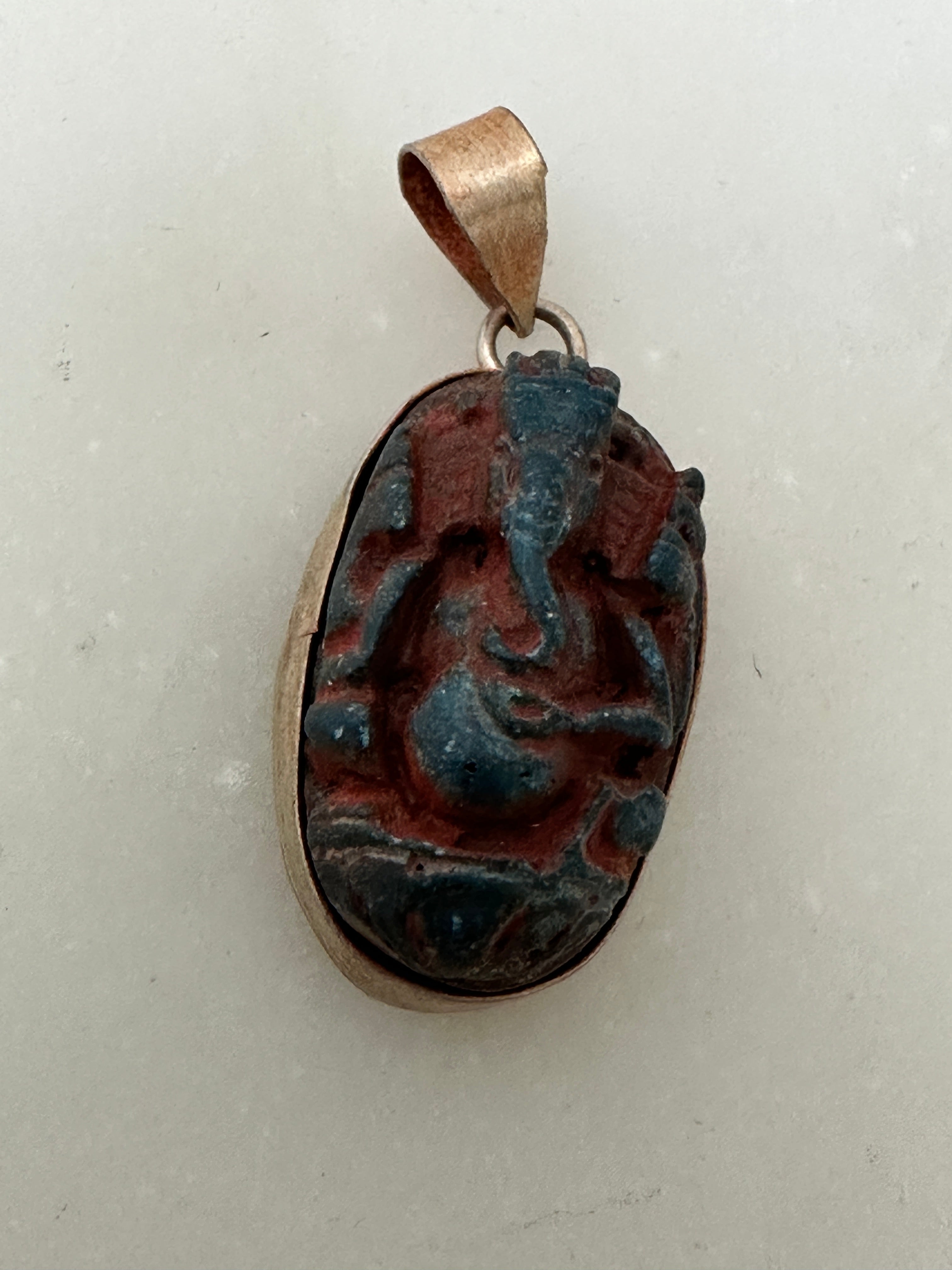 Ganesh Pendant Black Tone | Jewellery