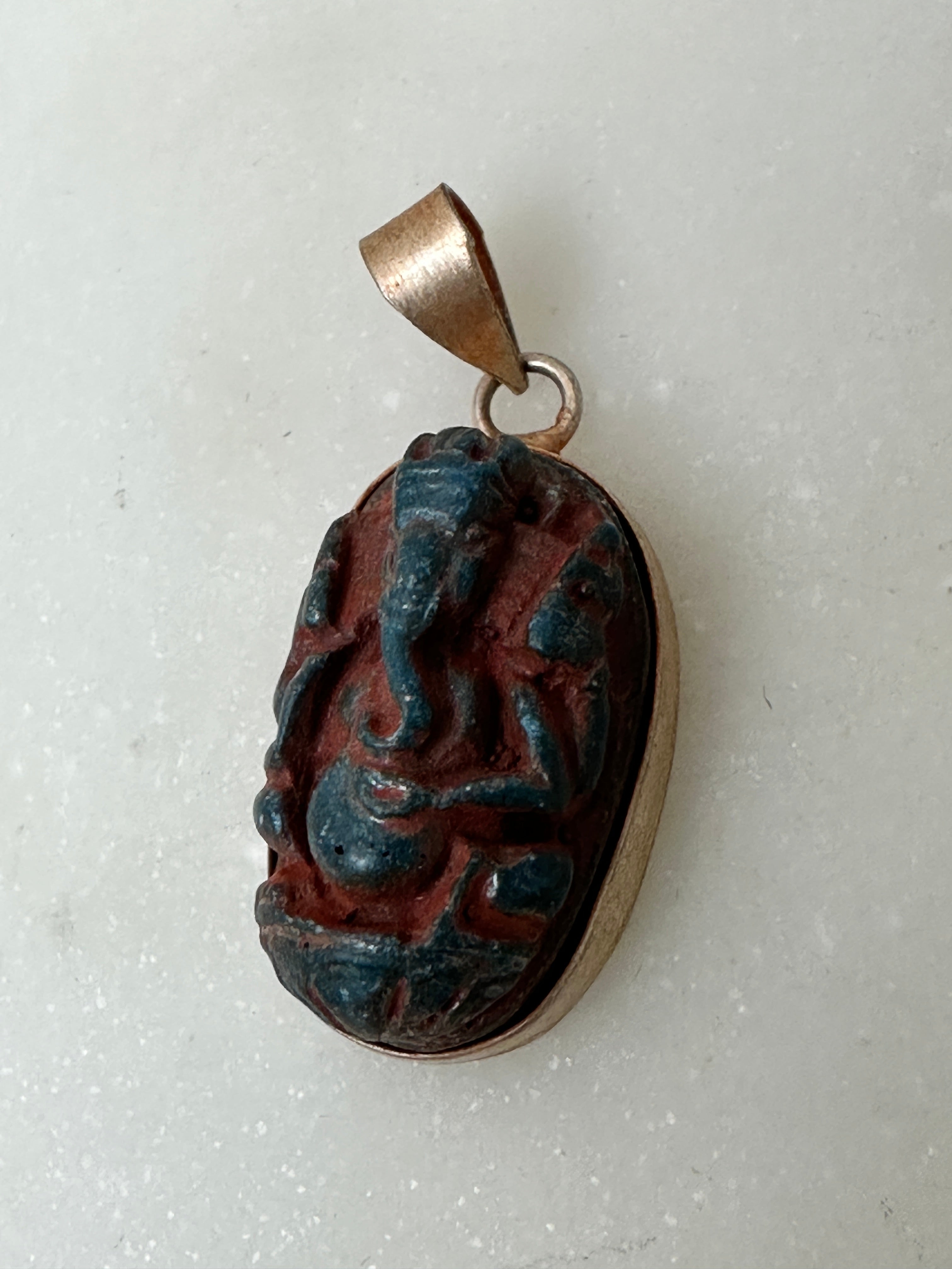 Ganesh Pendant Black Tone | Jewellery