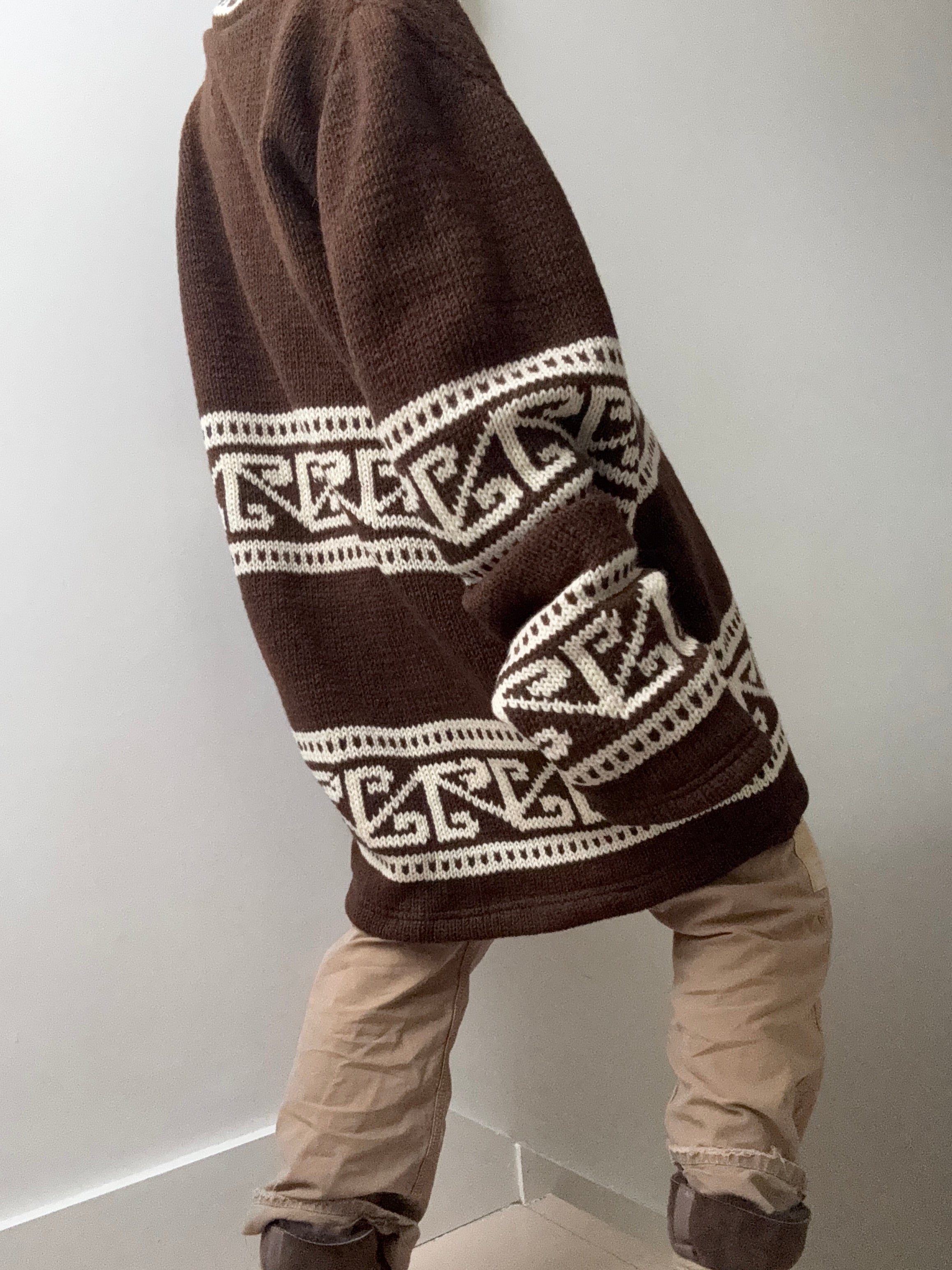 Motif Handnknit Jumper | Jumpers