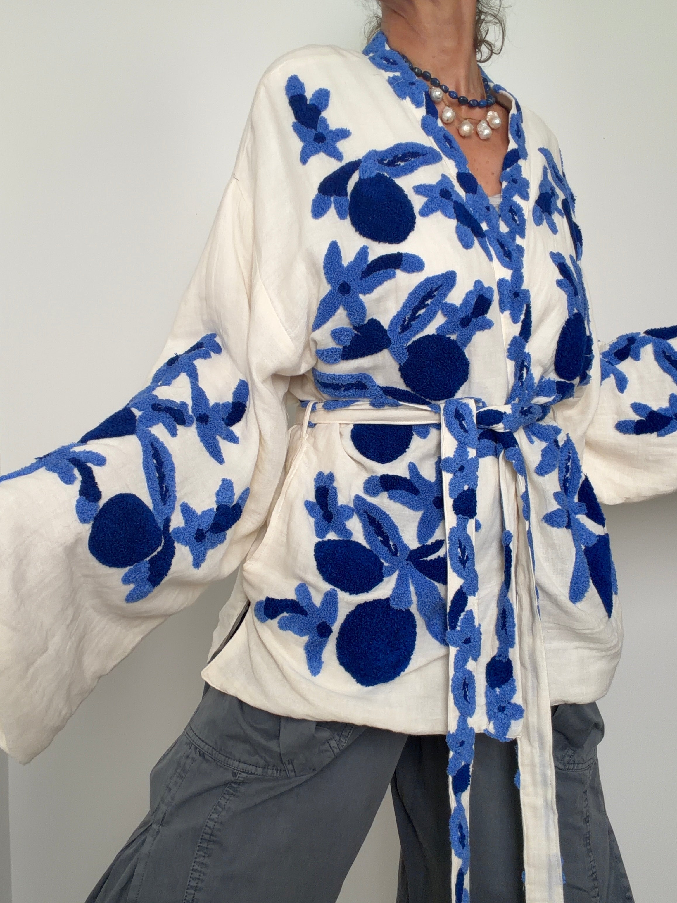 Future Nomads Kimonos one size Amalfi Bloom Kimono Jacket