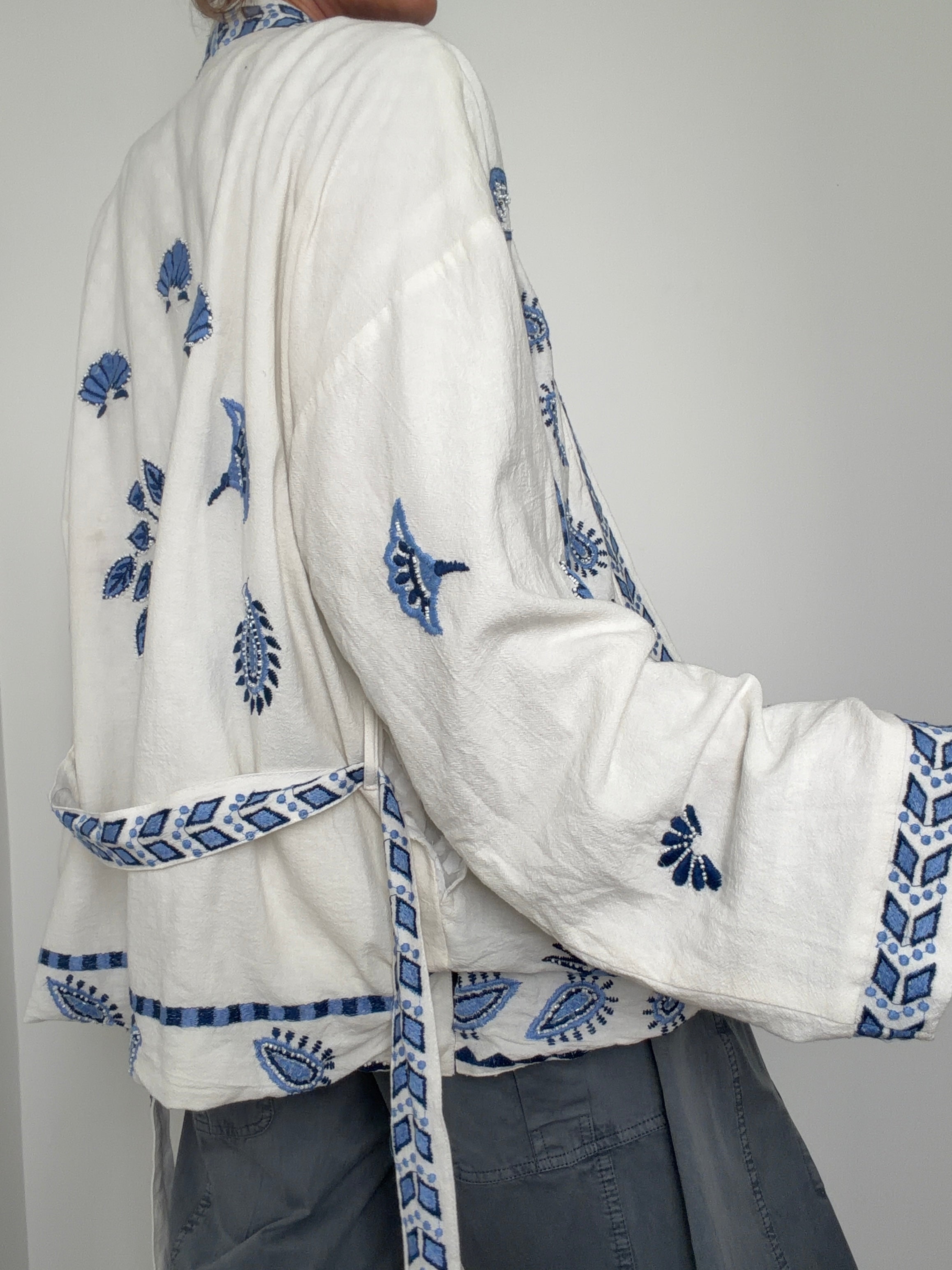 Future Nomads Kimonos one size Azure Palms Kimono