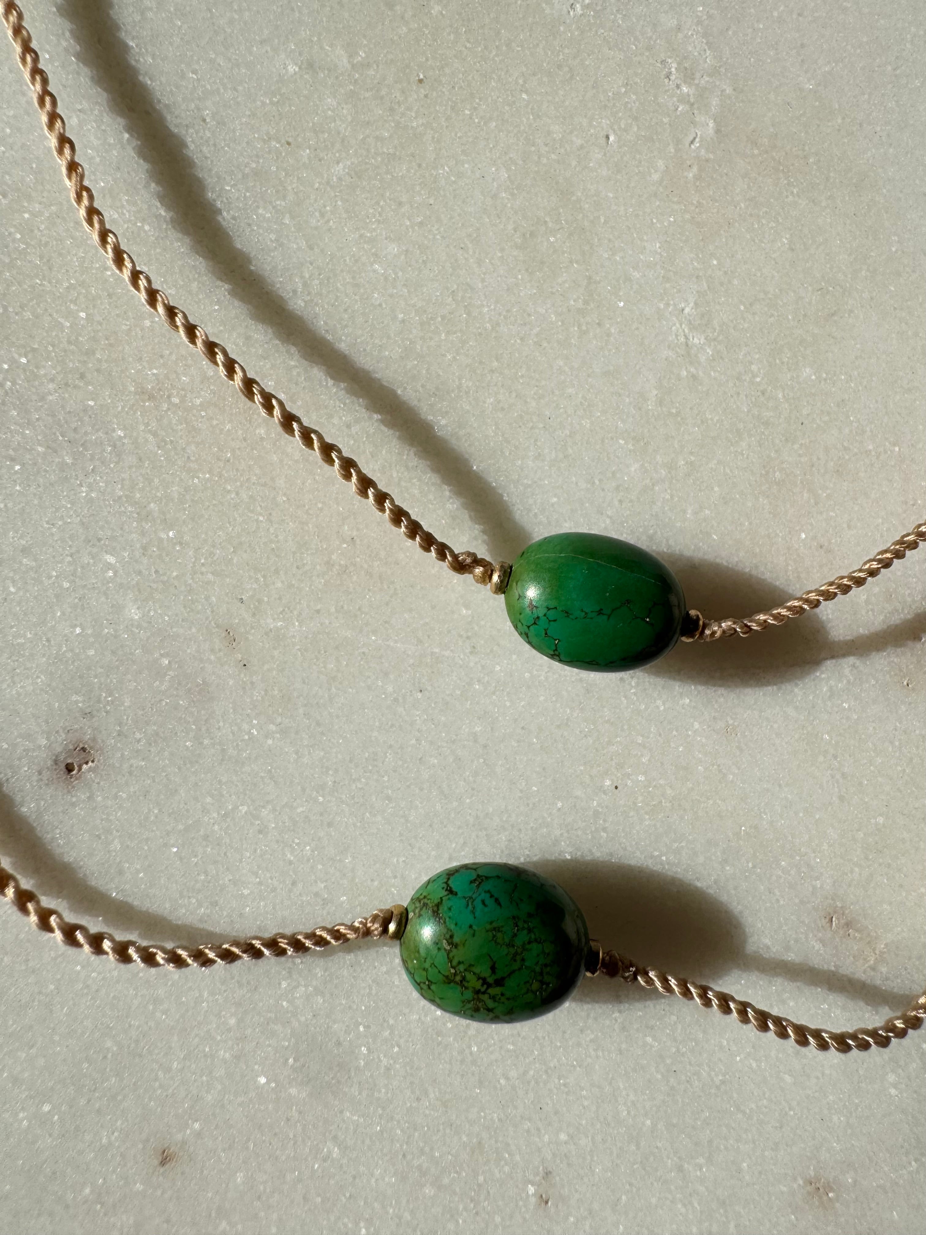 Future Nomads Necklaces 21cm String Torquoise Choker