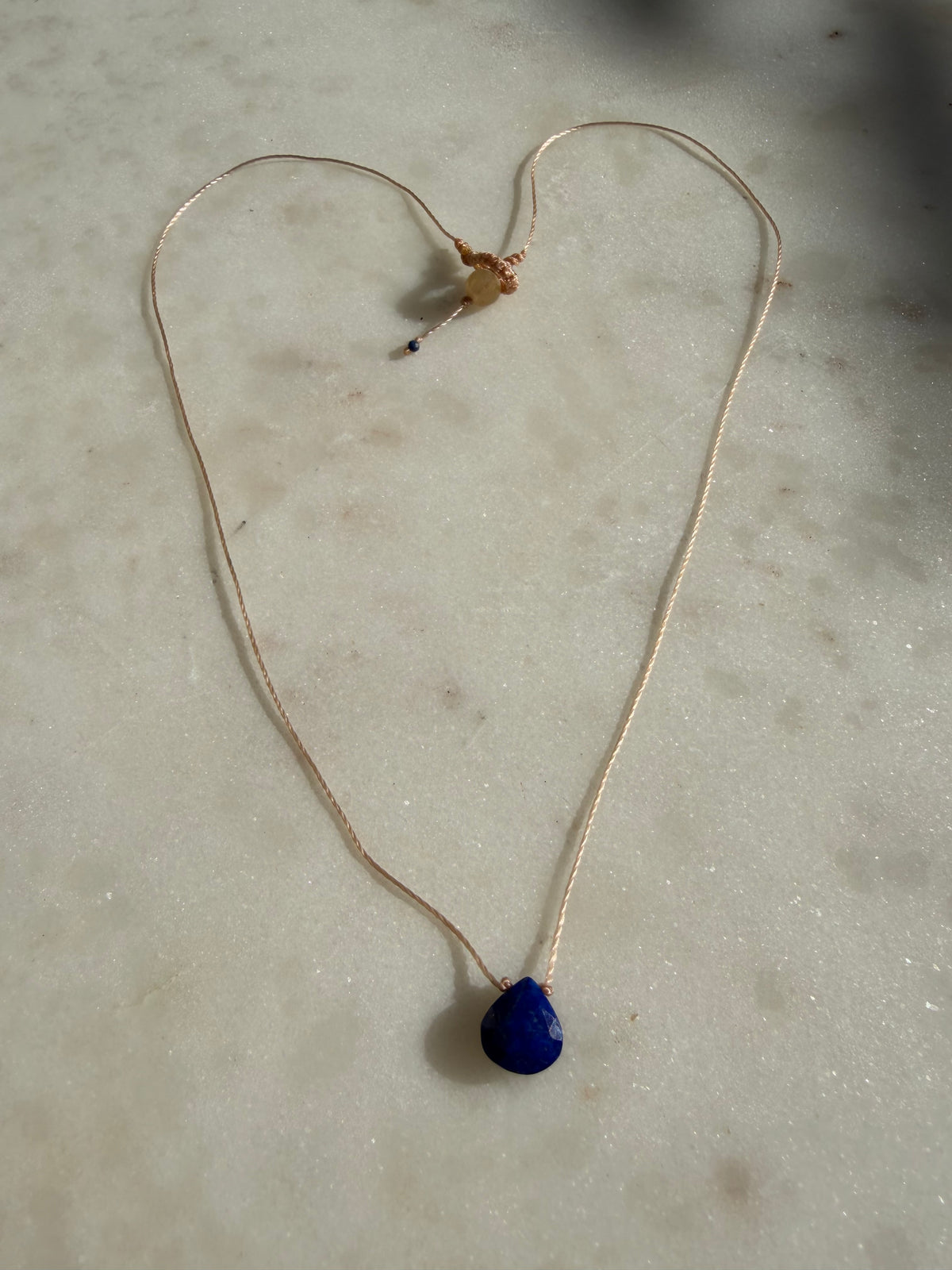 Future Nomads Necklaces Lapis Drop