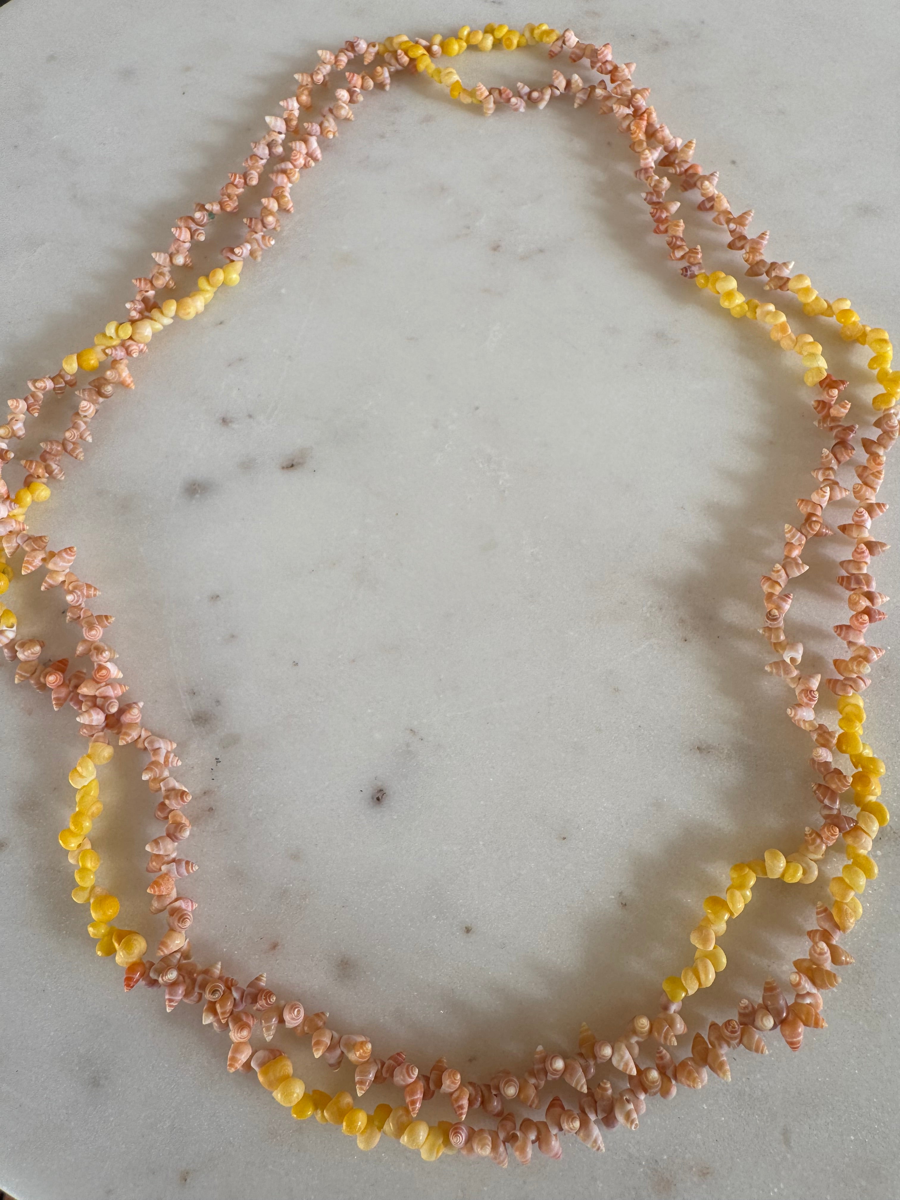 Shell Strand Necklace Sunset | Necklaces