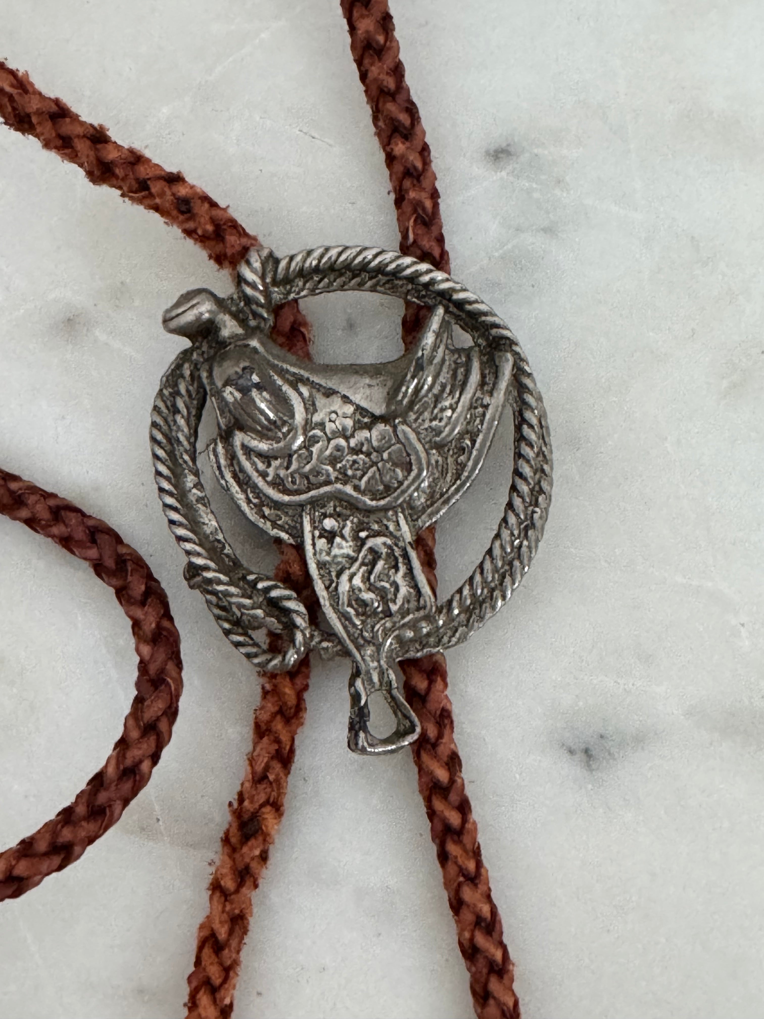 Future Nomads Necklaces Vintage Saddle Bolo Tie