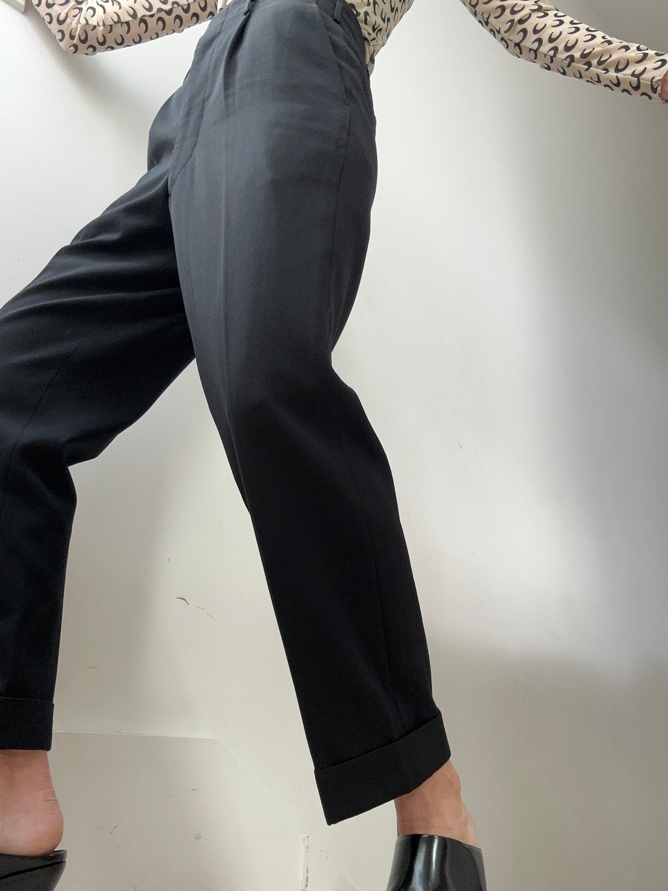 Black Vintage Pants Small | Pants