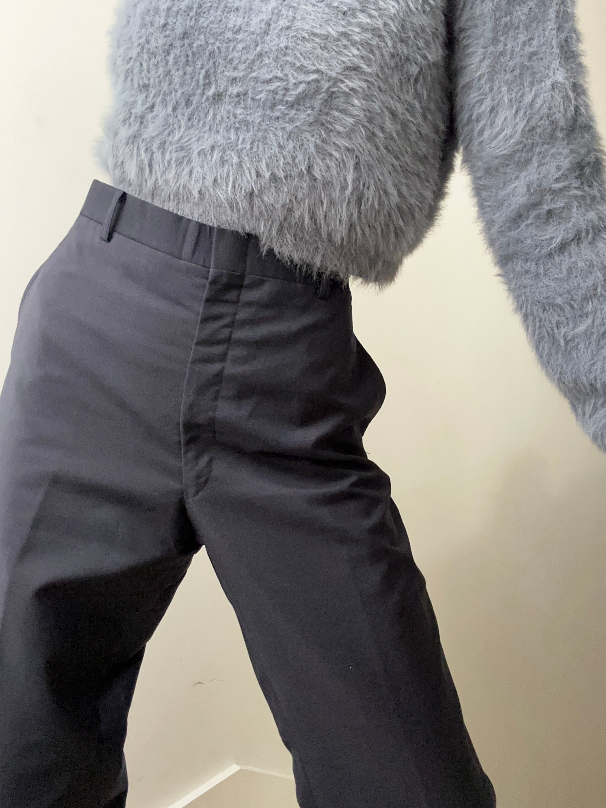 Future Nomads Pants Xlarge Navy Flat Front Dress Pants