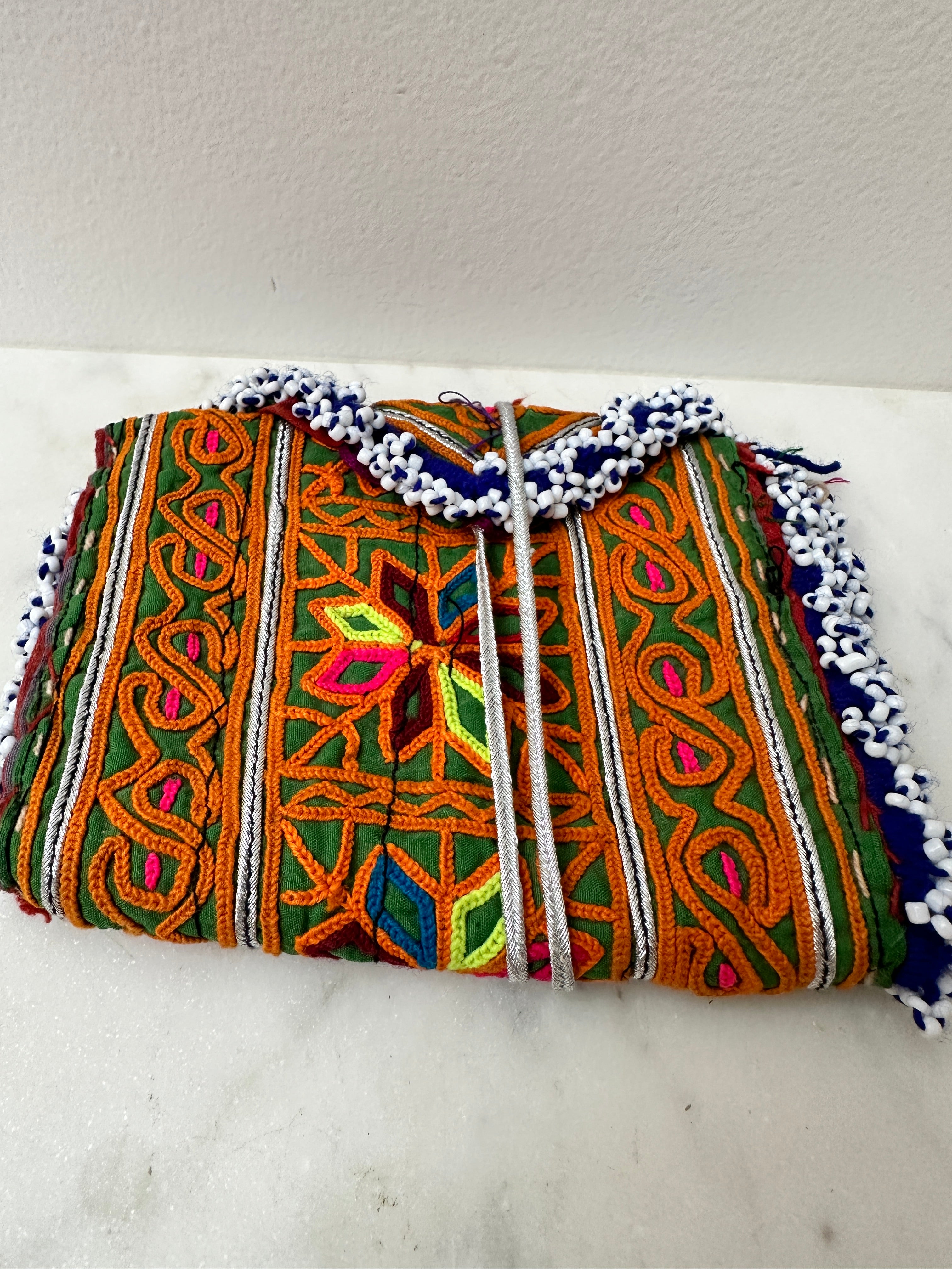 Future Nomads Purses Multi Afghani Purse Flower