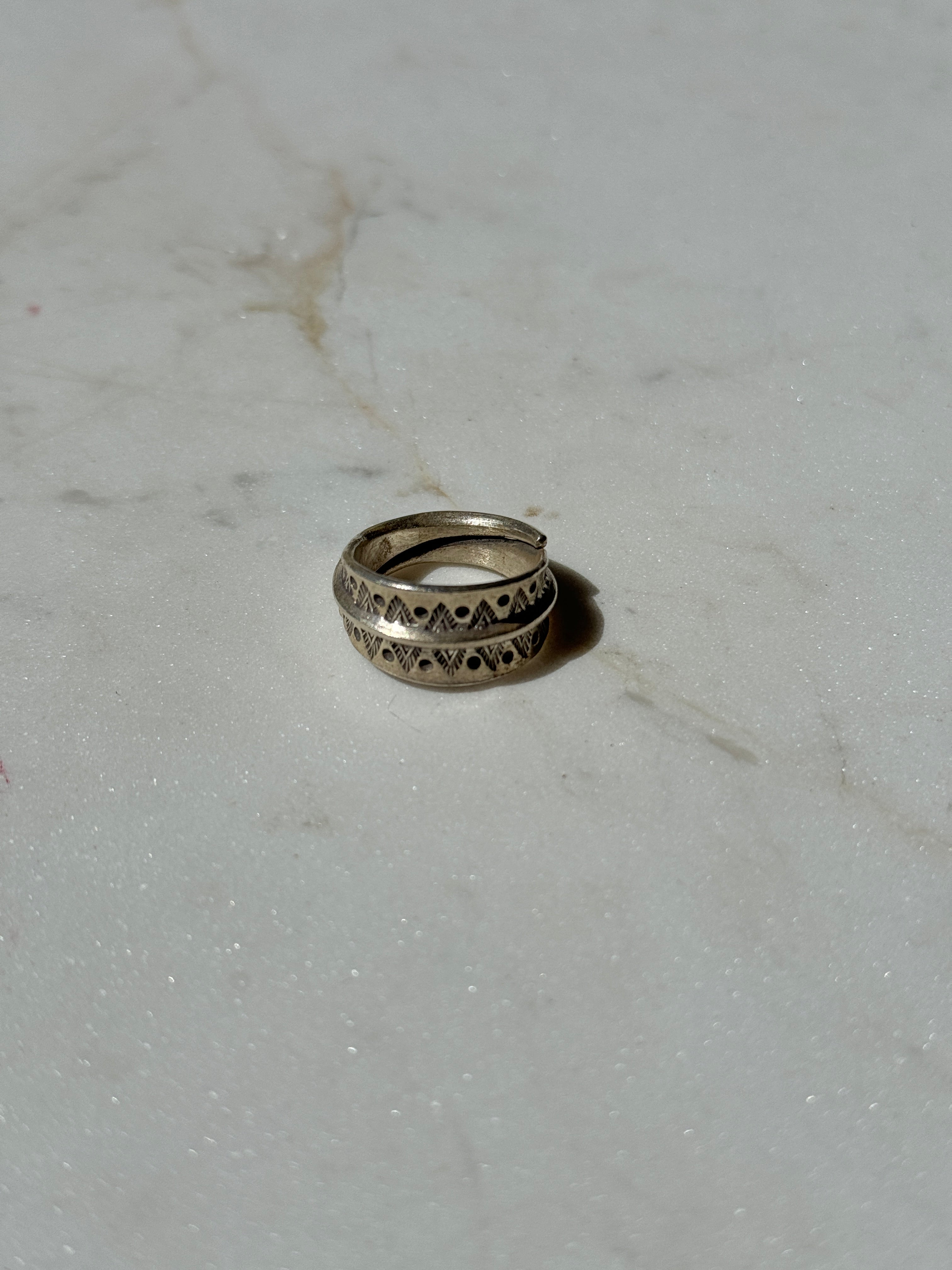 Silver Zig Zag Wrap Ring | Rings
