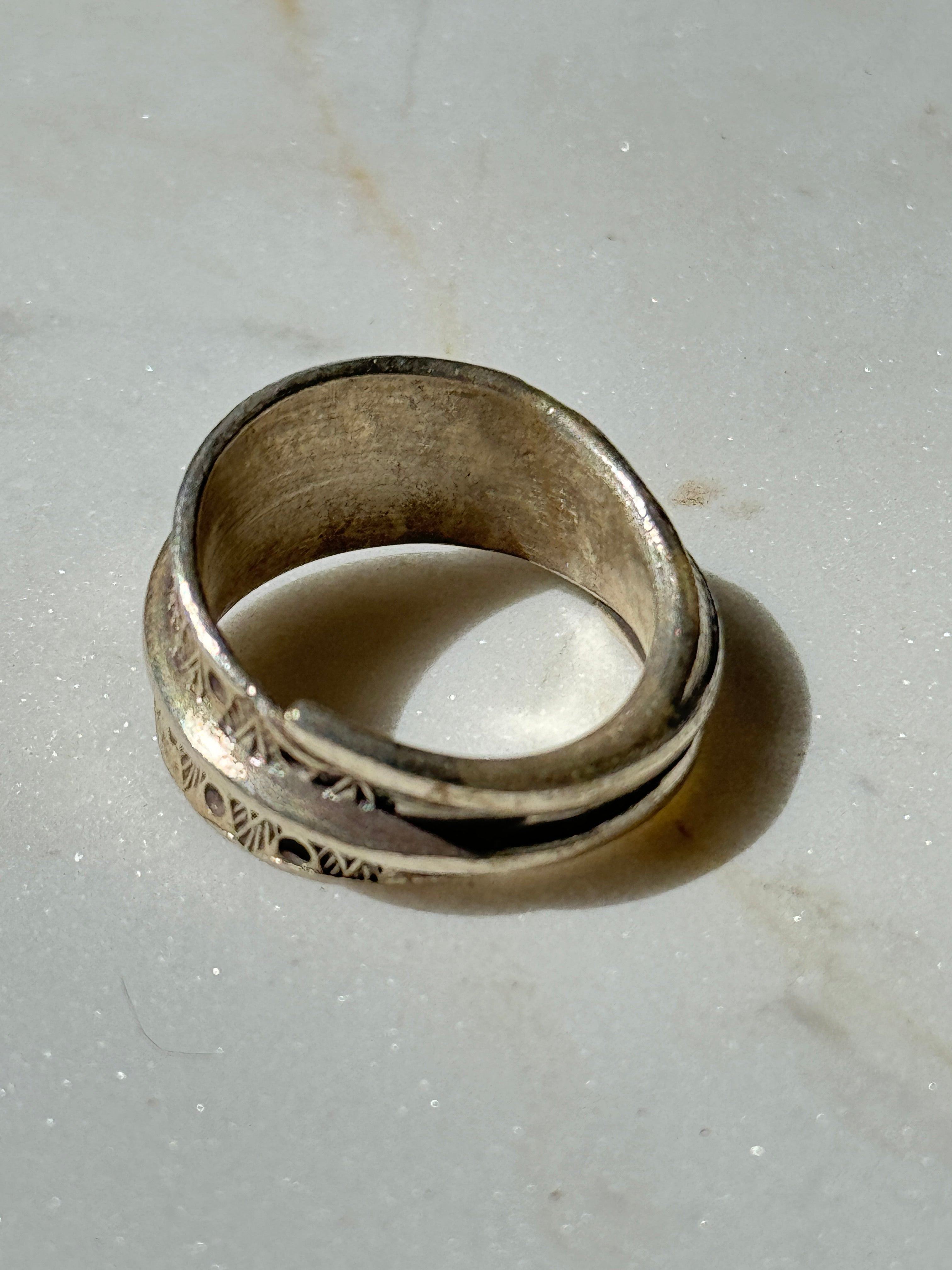 Silver Zig Zag Wrap Ring | Rings