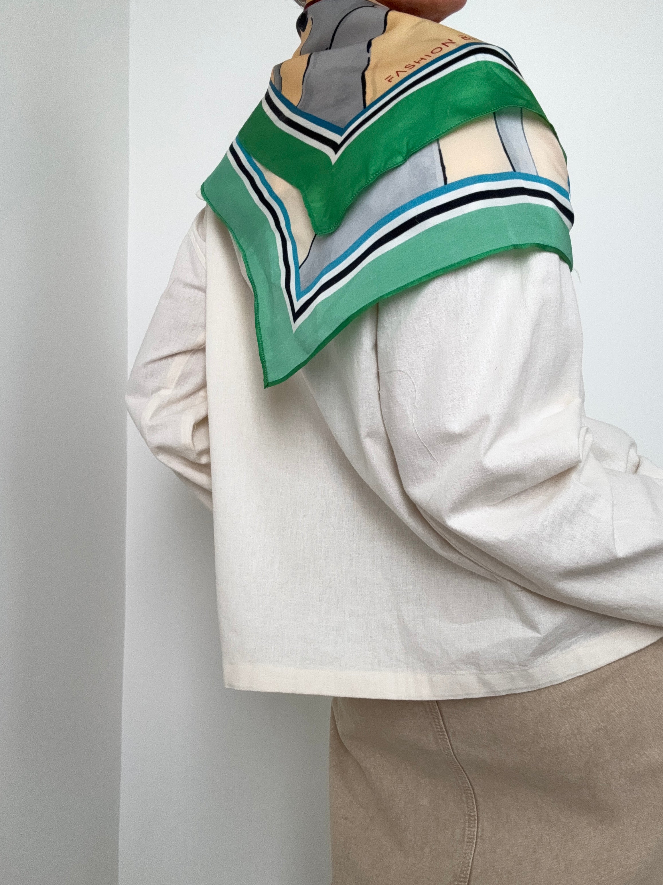 Rose Silk Scarf | Scarves