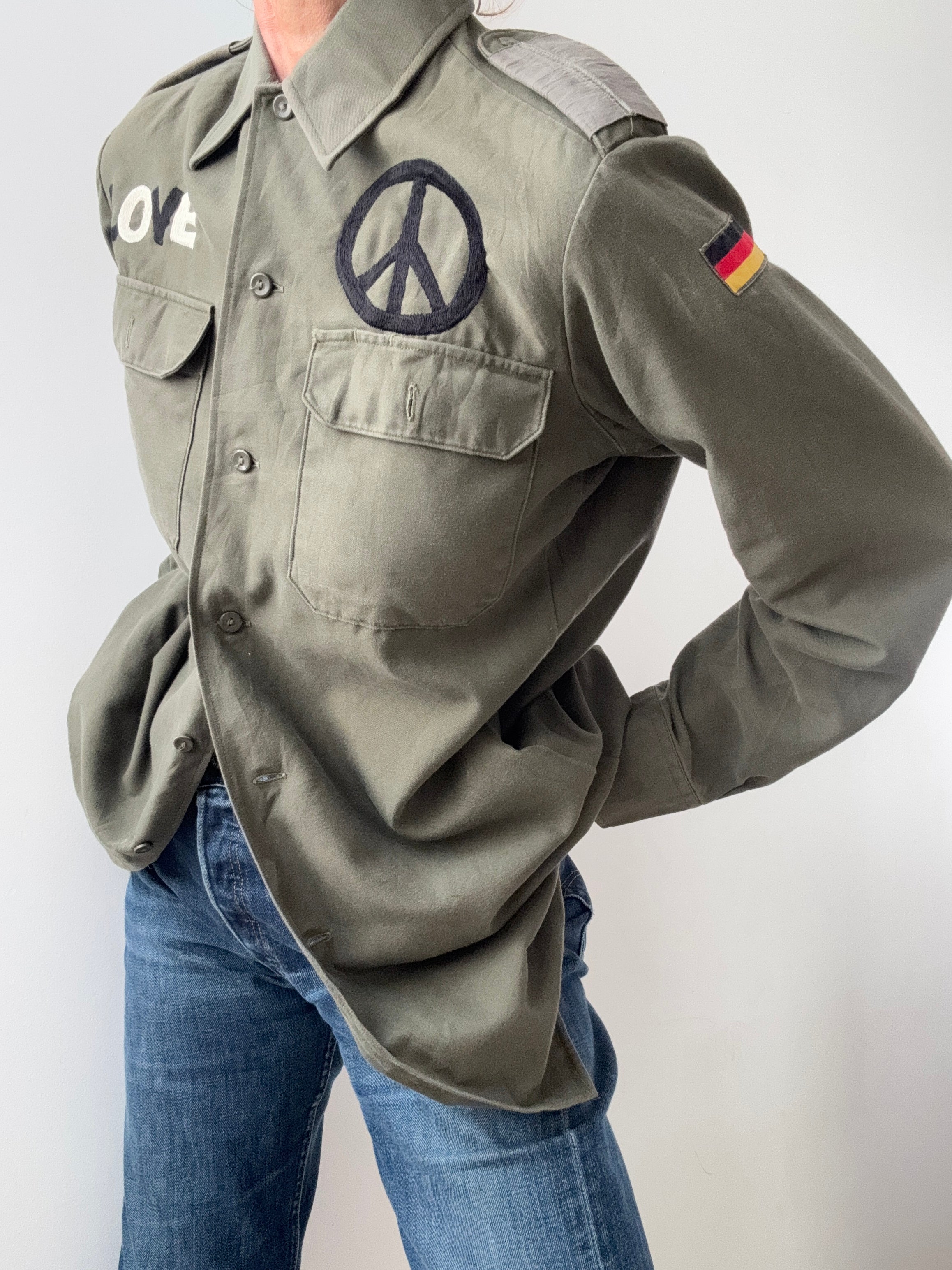 Peace Love Army Shirt AW251 | Shirts